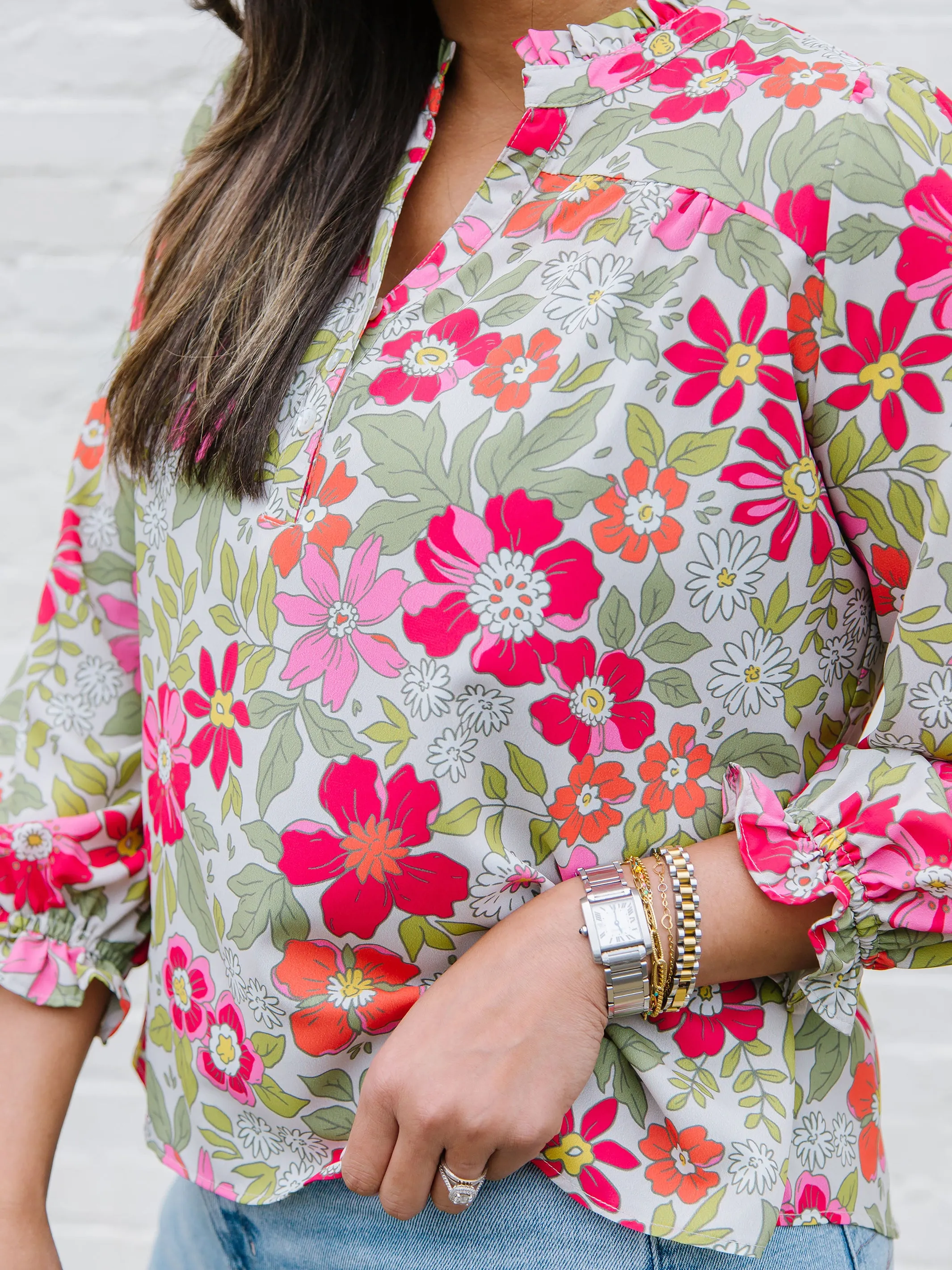 FINAL SALE - Gianna Top | Hopeful Romantic Sand sold by Michelle McDowell product image thumbnail 2