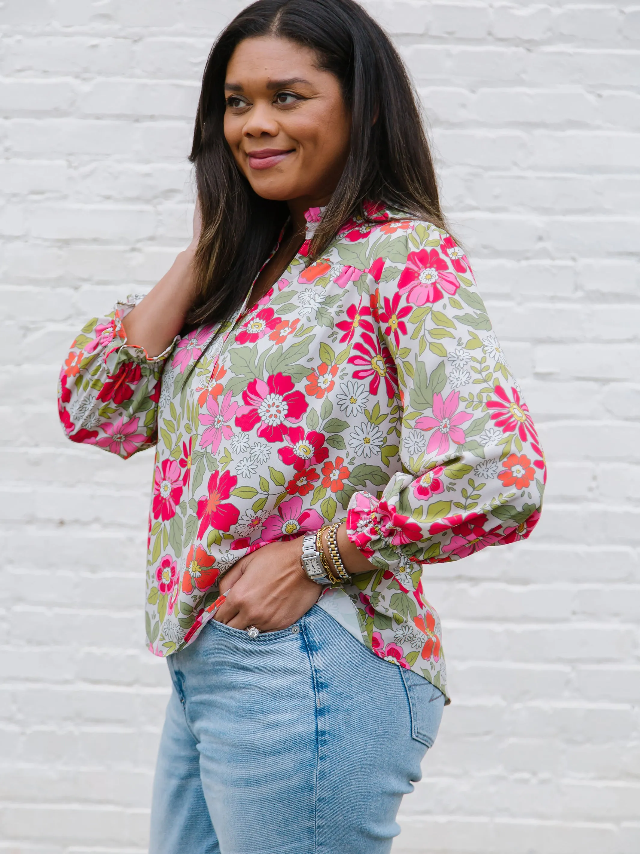 FINAL SALE - Gianna Top | Hopeful Romantic Sand sold by Michelle McDowell product image thumbnail 3