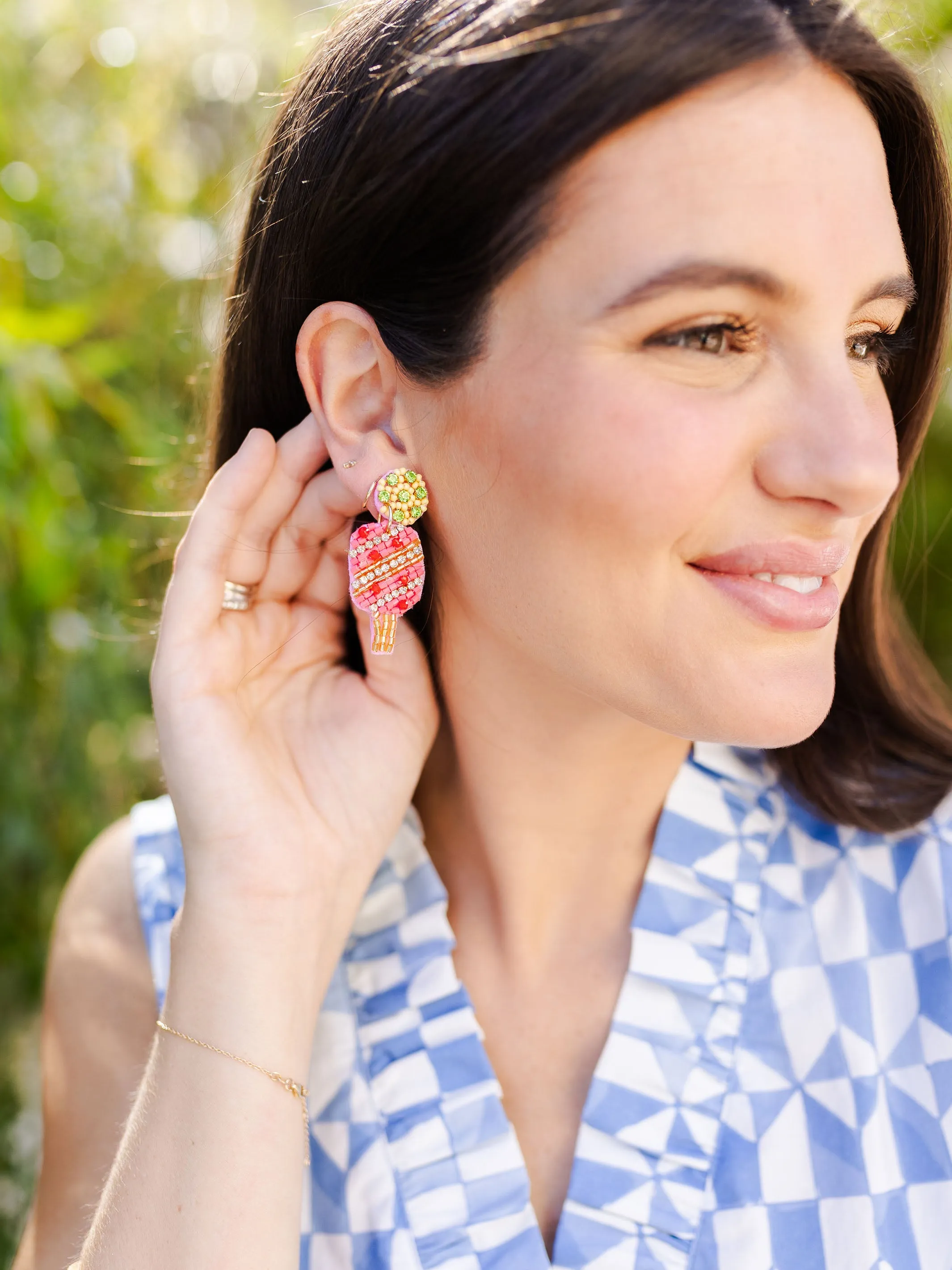 On Court Earrings sold by Michelle McDowell product image thumbnail 3