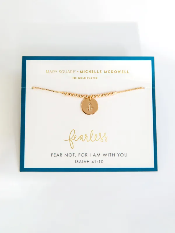 FINAL SALE - Fearless Inspirational Bracelet sold by Michelle McDowell
