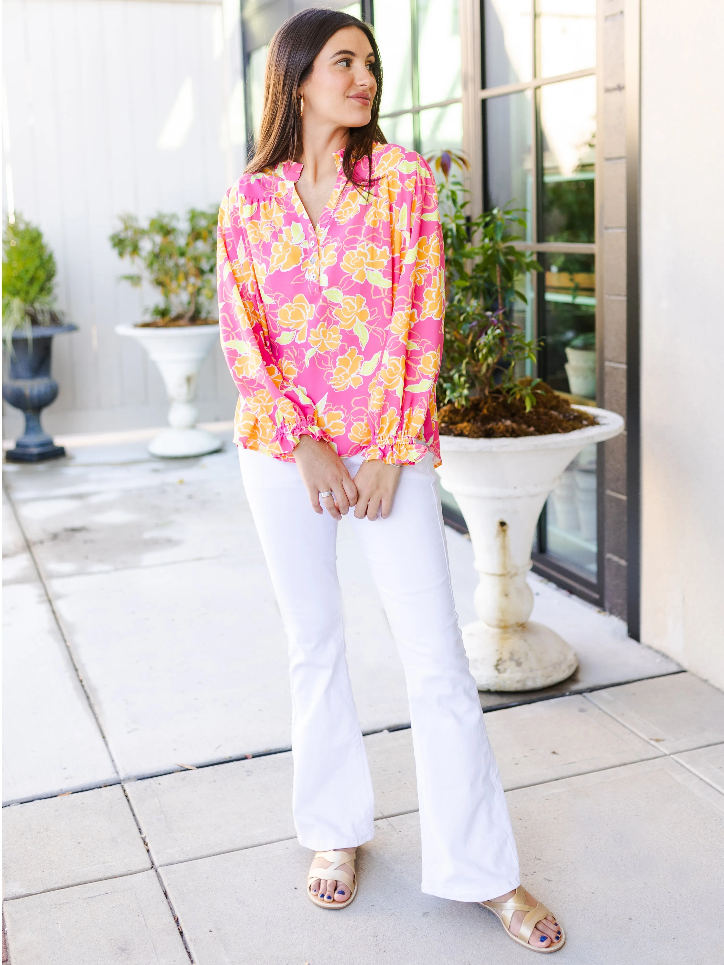 FINAL SALE - Gianna Top | Pinky Promise sold by Michelle McDowell product image thumbnail 5