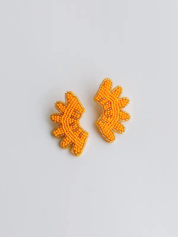 Ella Earrings | Orange made by Michelle McDowell