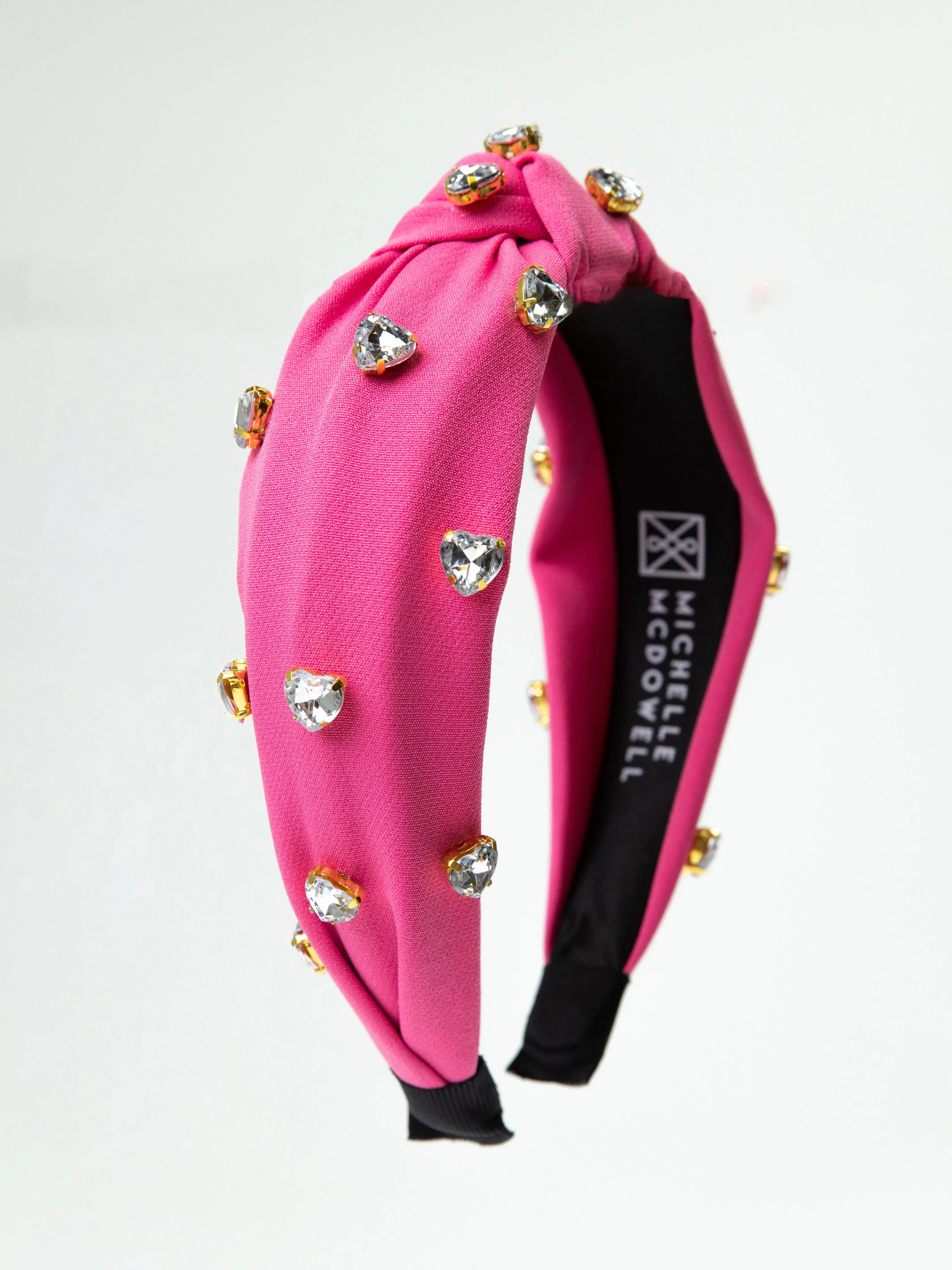 Krista Headband | Clear Hearts sold by Michelle McDowell product image thumbnail 2