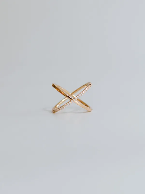 FINAL SALE - Luxe Sophia Gold Ring sold by Michelle McDowell