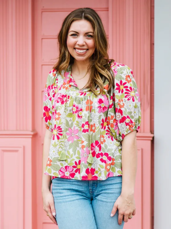 FINAL SALE - Penny Top | Hopeful Romantic Sand sold by Michelle McDowell