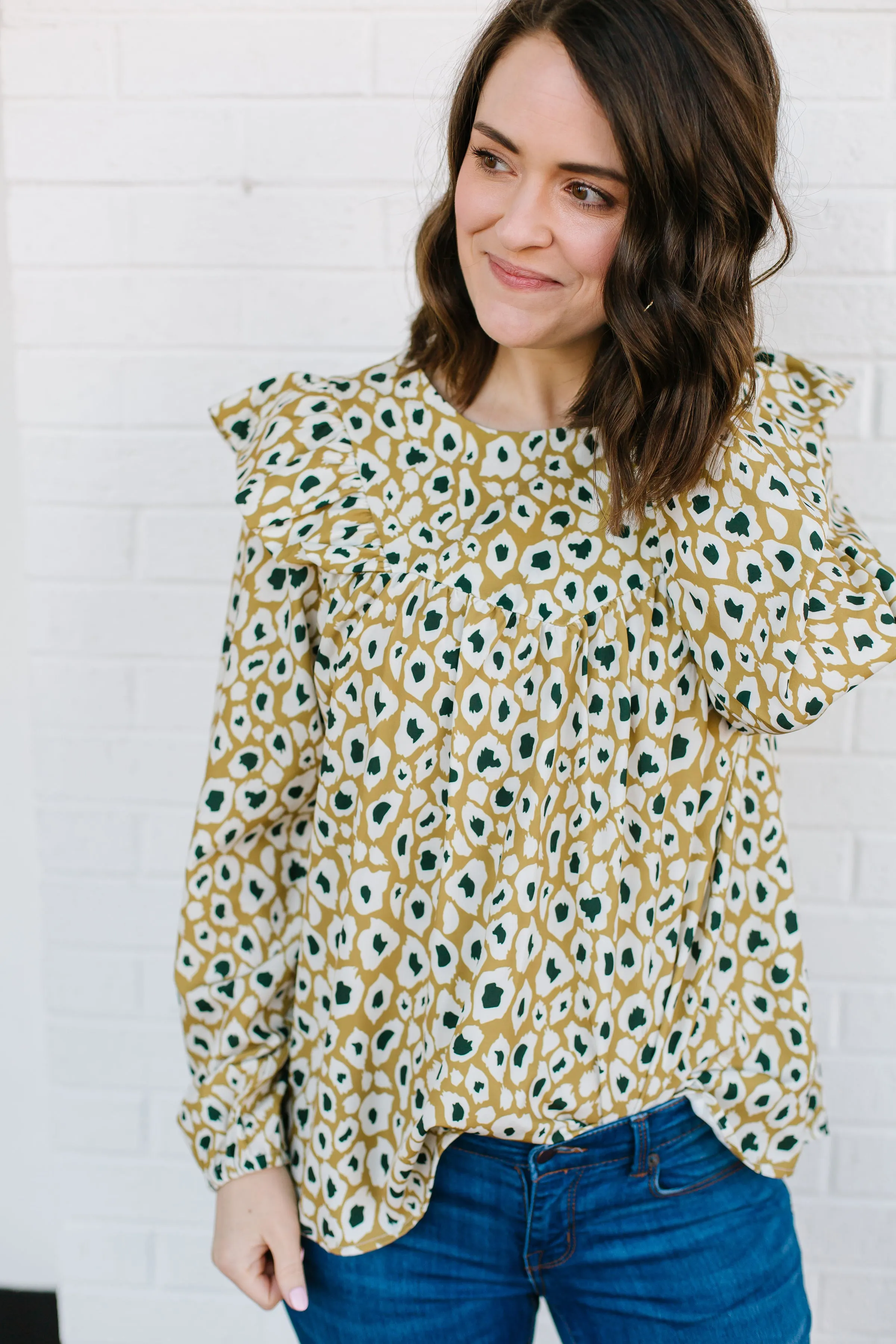 FINAL SALE - Kacey Top | Fierce and Fine Sand sold by Michelle McDowell