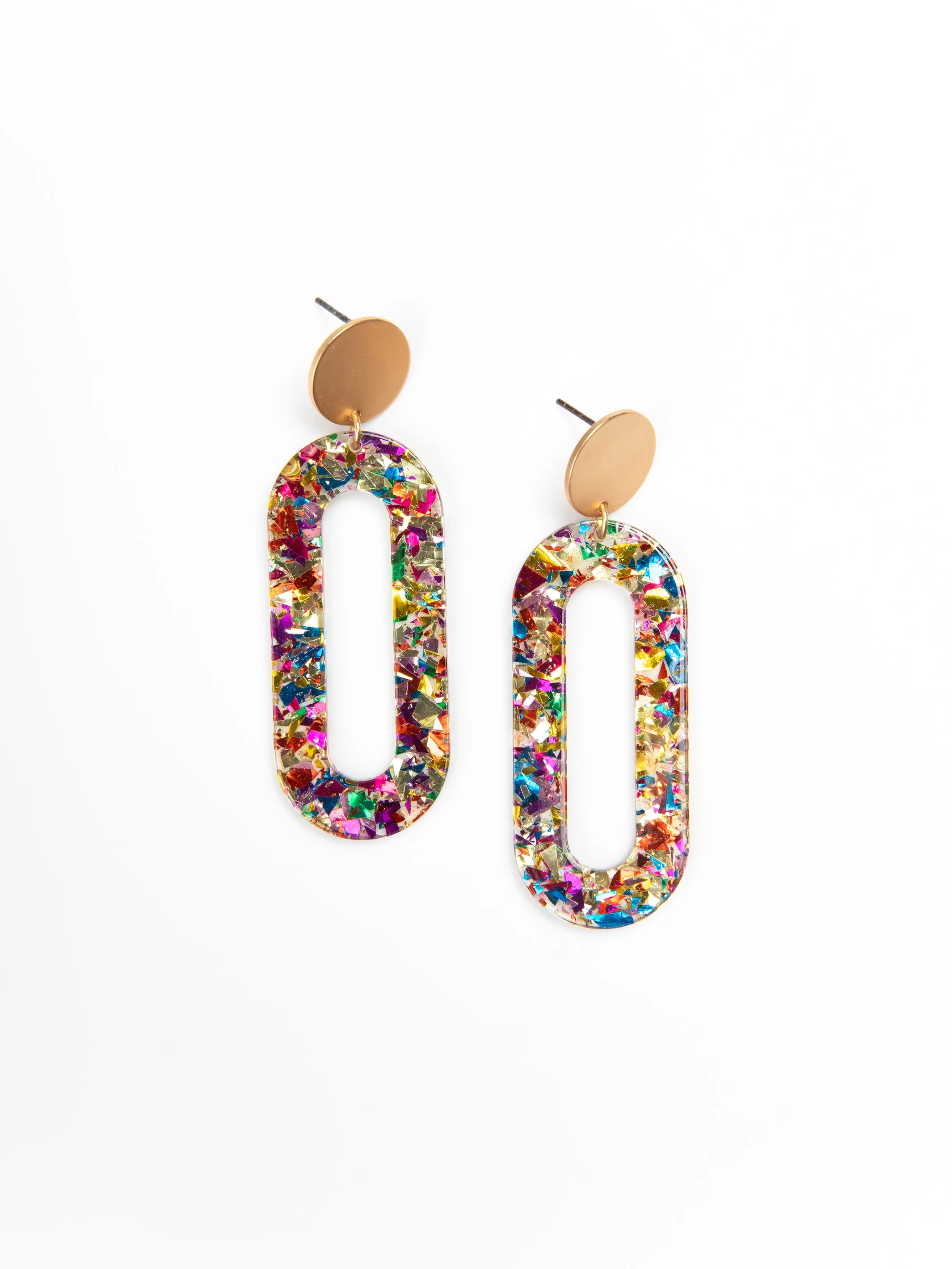 Brooklyn Earrings | Confetti sold by Michelle McDowell
