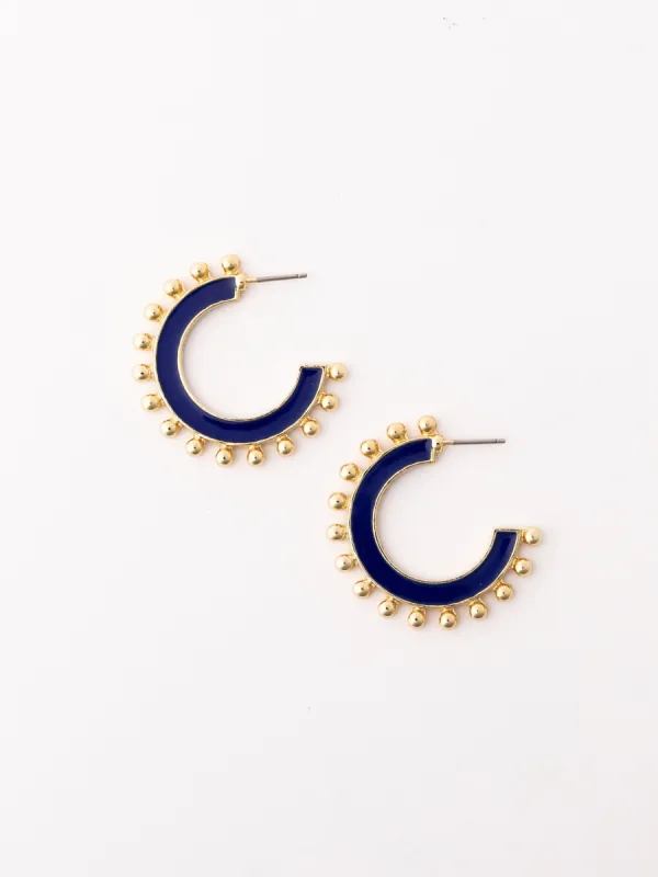 Hadley Earrings | Blue sold by Michelle McDowell