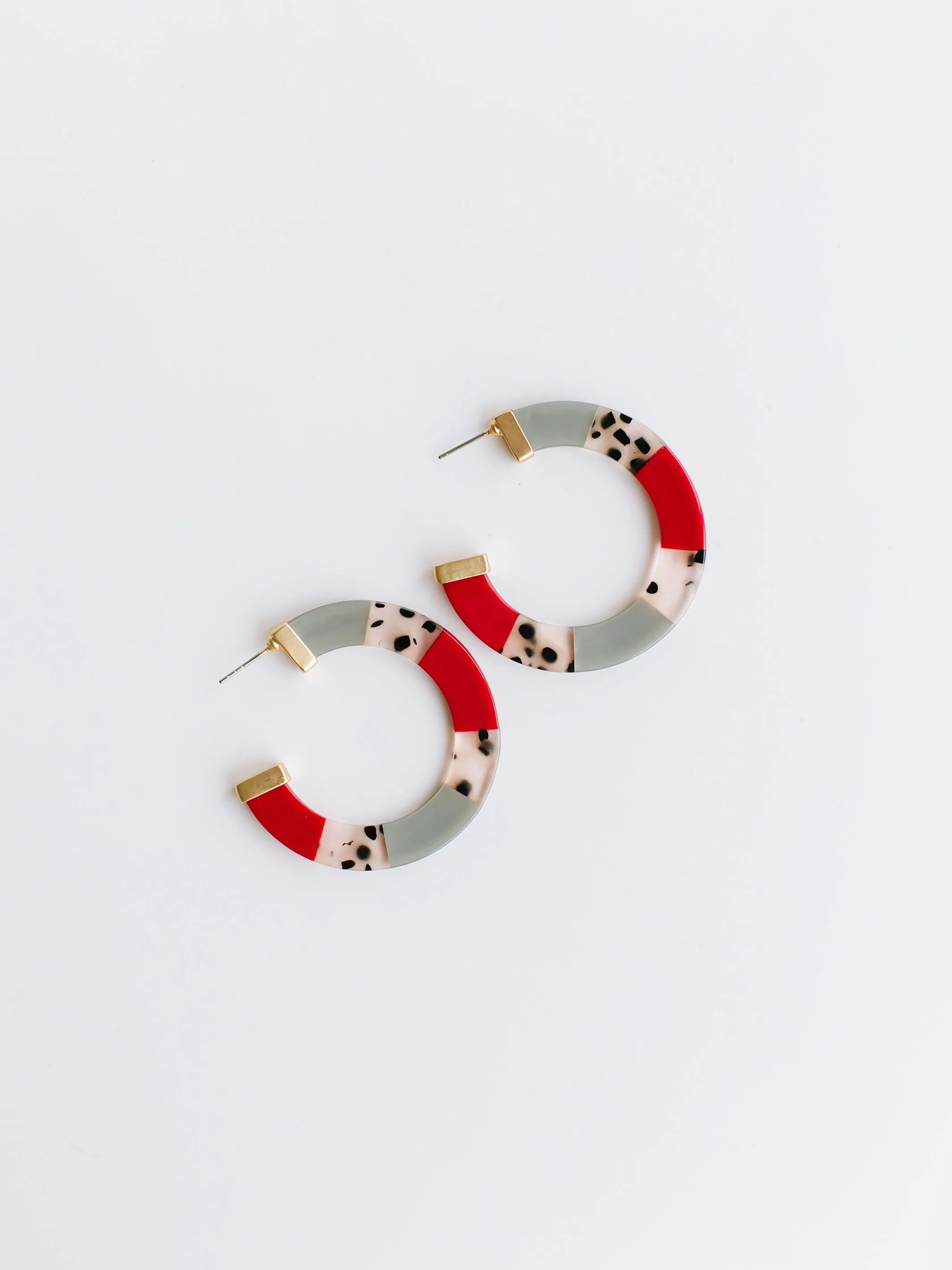Melody Earrings | Crimson + Gray sold by Michelle McDowell