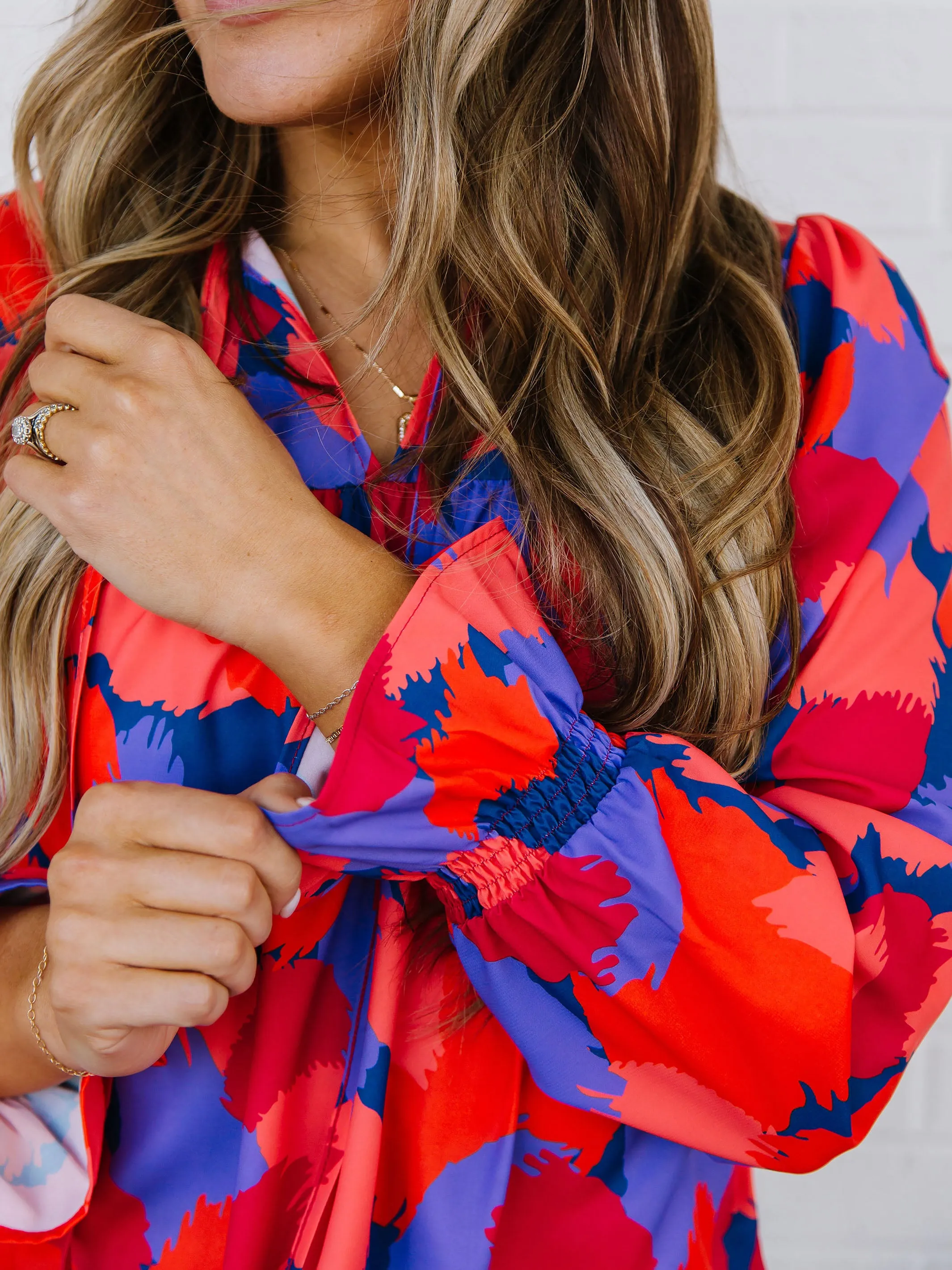 FINAL SALE - Elena Top | Midnight Haze Orange sold by Michelle McDowell product image thumbnail 4