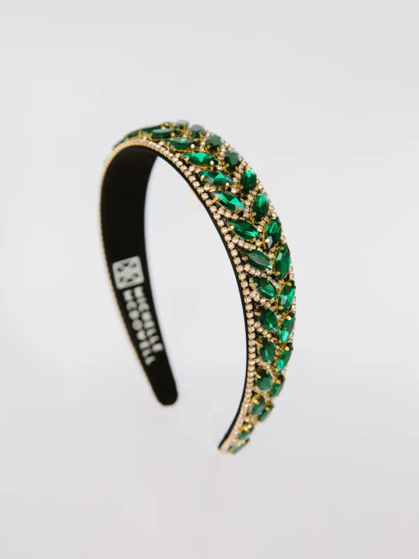 FINAL SALE - Calvin Headband | Green sold by Michelle McDowell