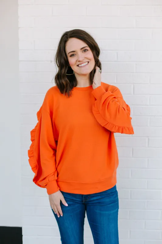 FINAL SALE -  Heather Top | Fire sold by Michelle McDowell