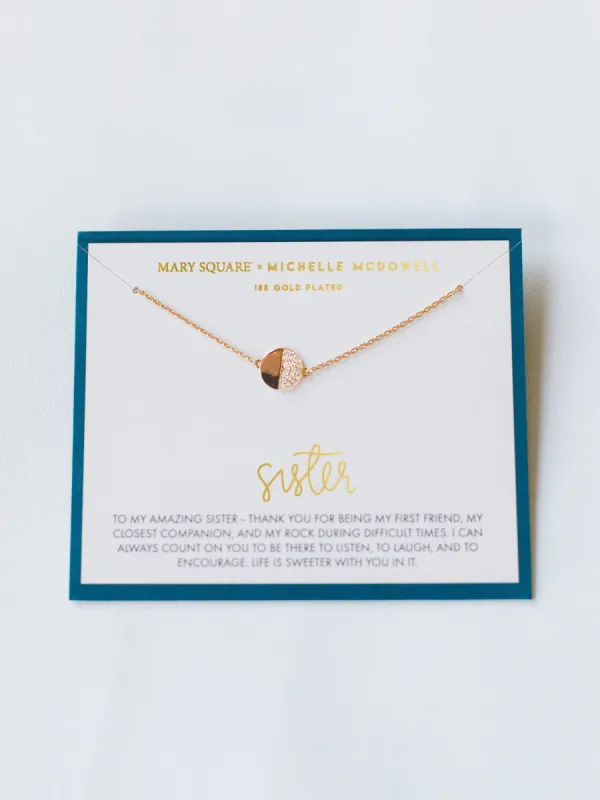Sister Necklace sold by Michelle McDowell
