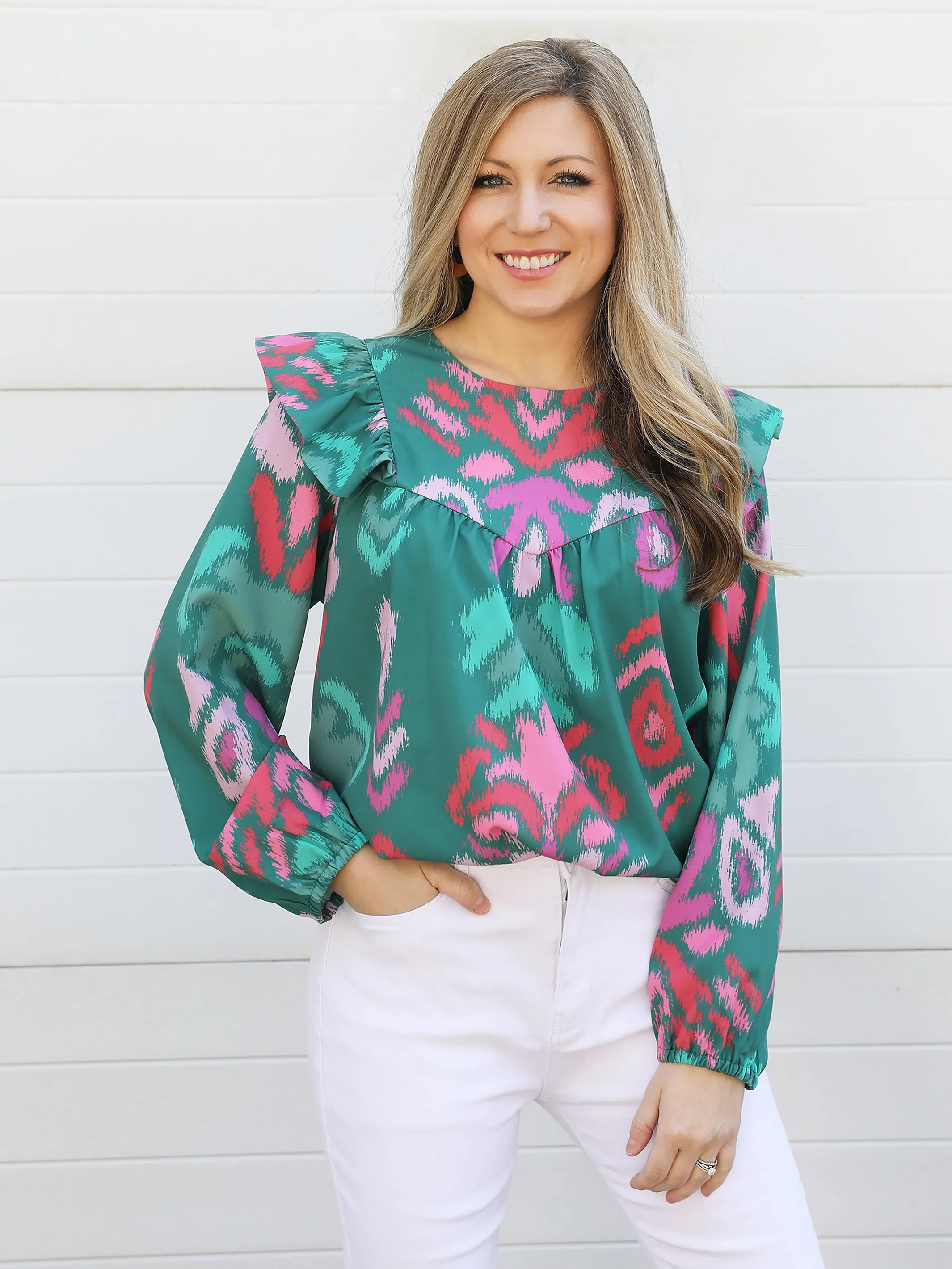 FINAL SALE - Kacey Top | Sunday Stroll sold by Michelle McDowell