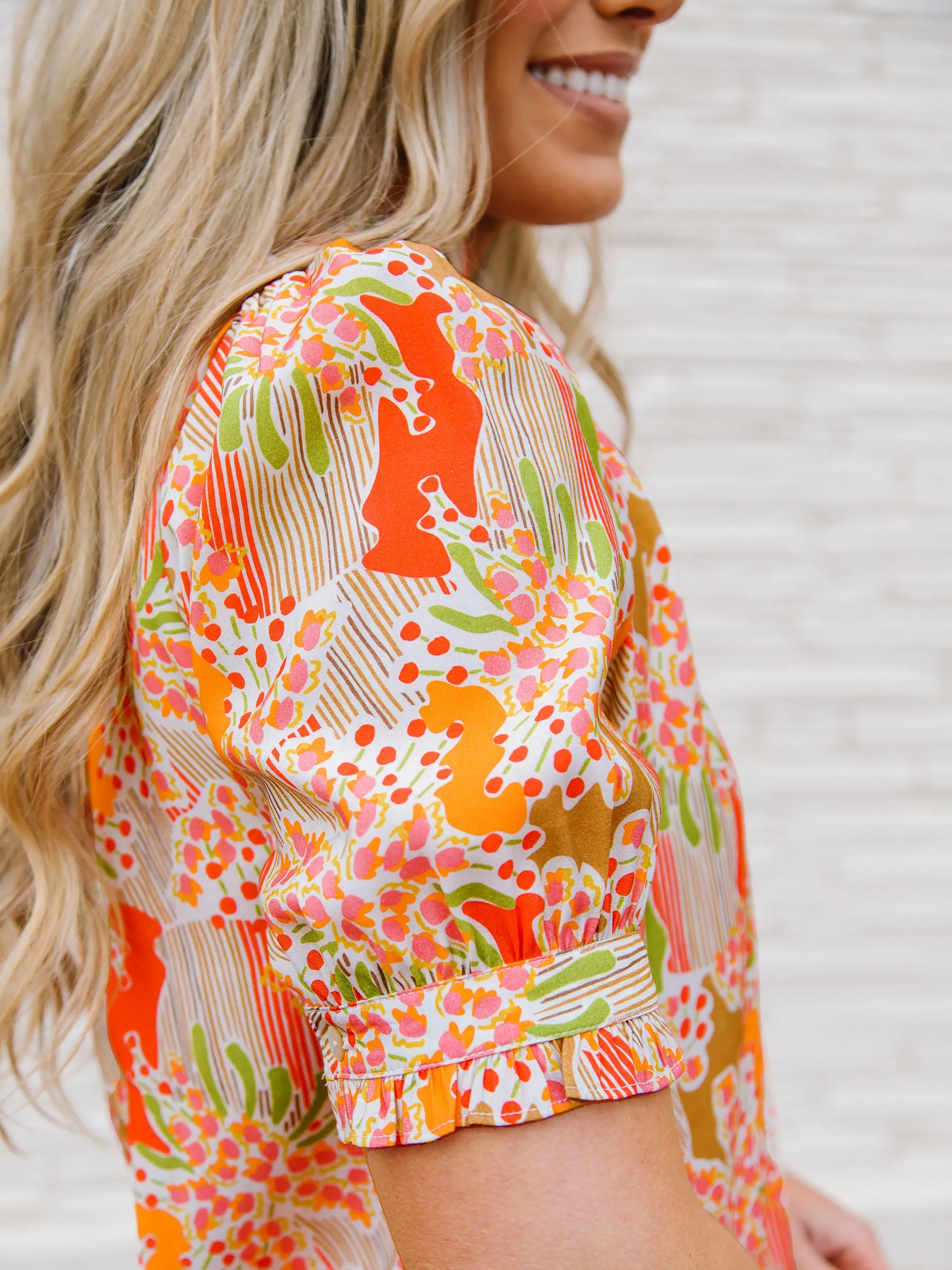 FINAL SALE - Marie Top | Center Piece Tan sold by Michelle McDowell product image thumbnail 2