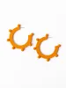 Astrid Earrings | Orange sold by Michelle McDowell