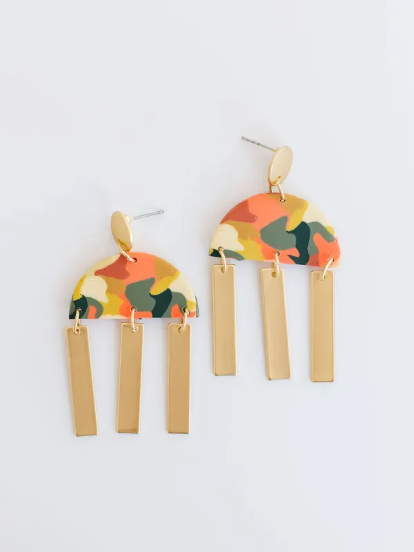 FINAL SALE - Clare Earrings made by Michelle McDowell