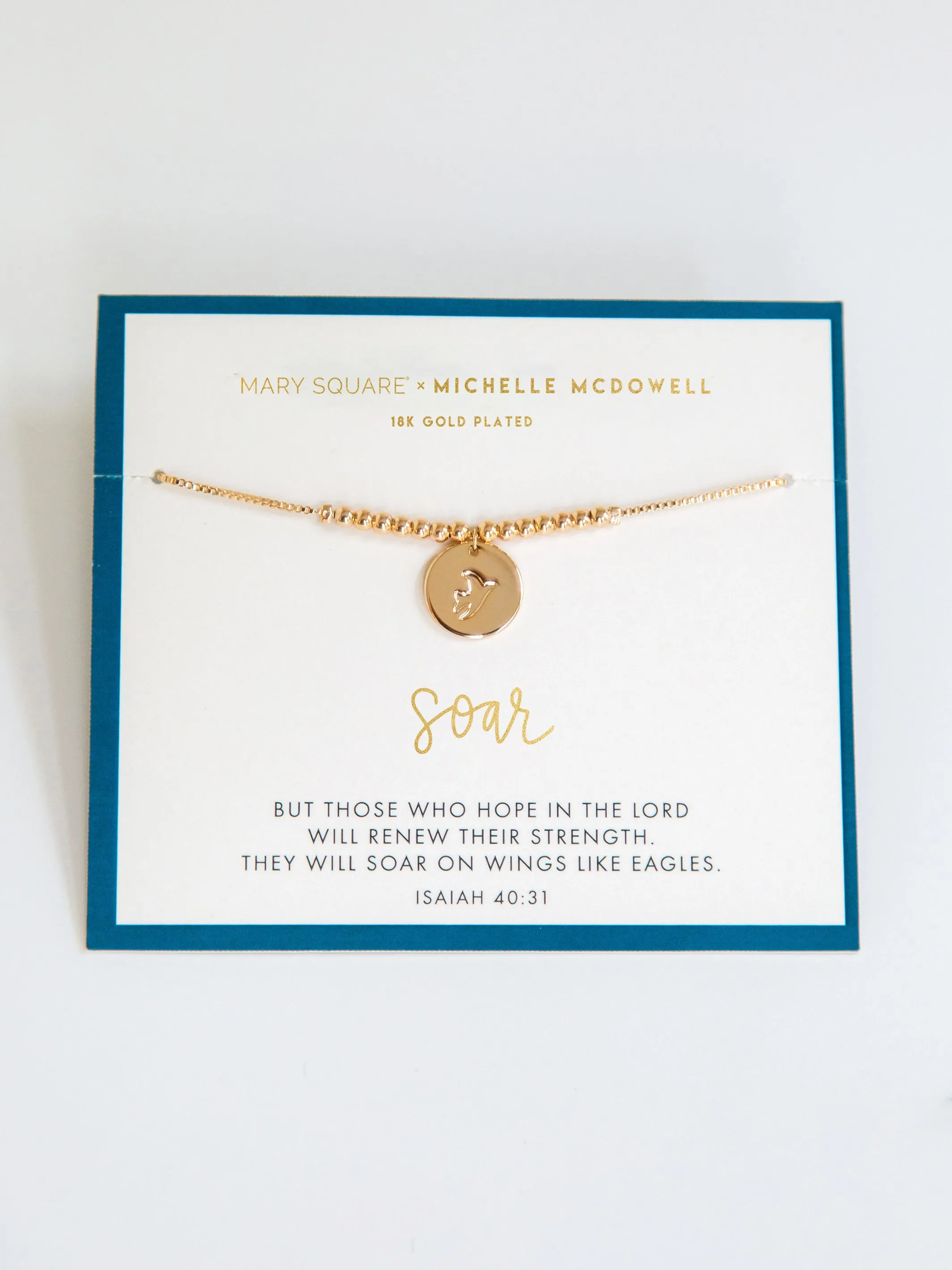 FINAL SALE - Soar Inspirational Bracelet sold by Michelle McDowell