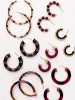 Astrid Earrings | Garnet sold by Michelle McDowell