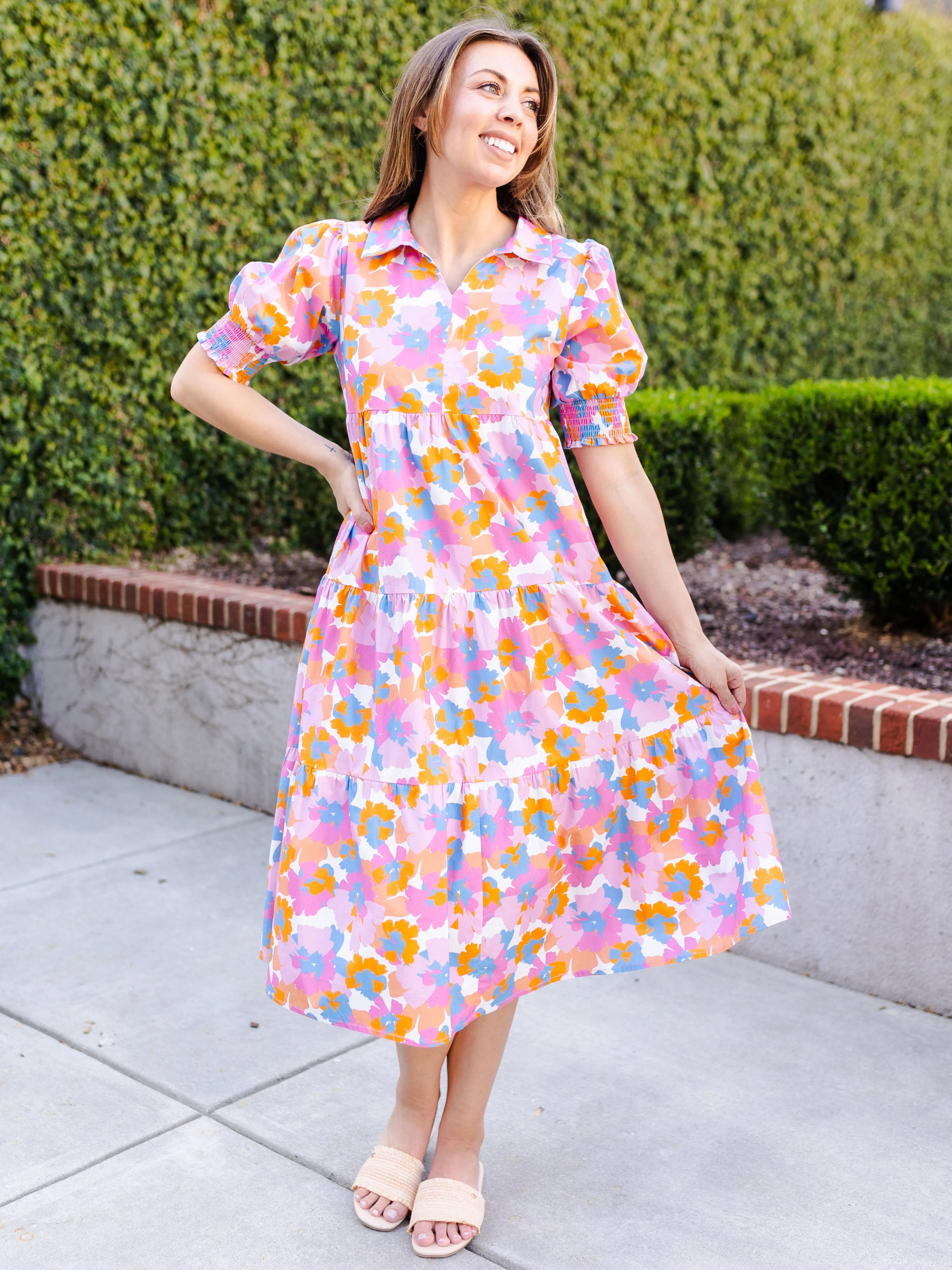 FINAL SALE - Molly Dress | Primrose Multi sold by Michelle McDowell product image thumbnail 5