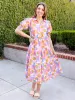 FINAL SALE - Molly Dress | Primrose Multi sold by Michelle McDowell