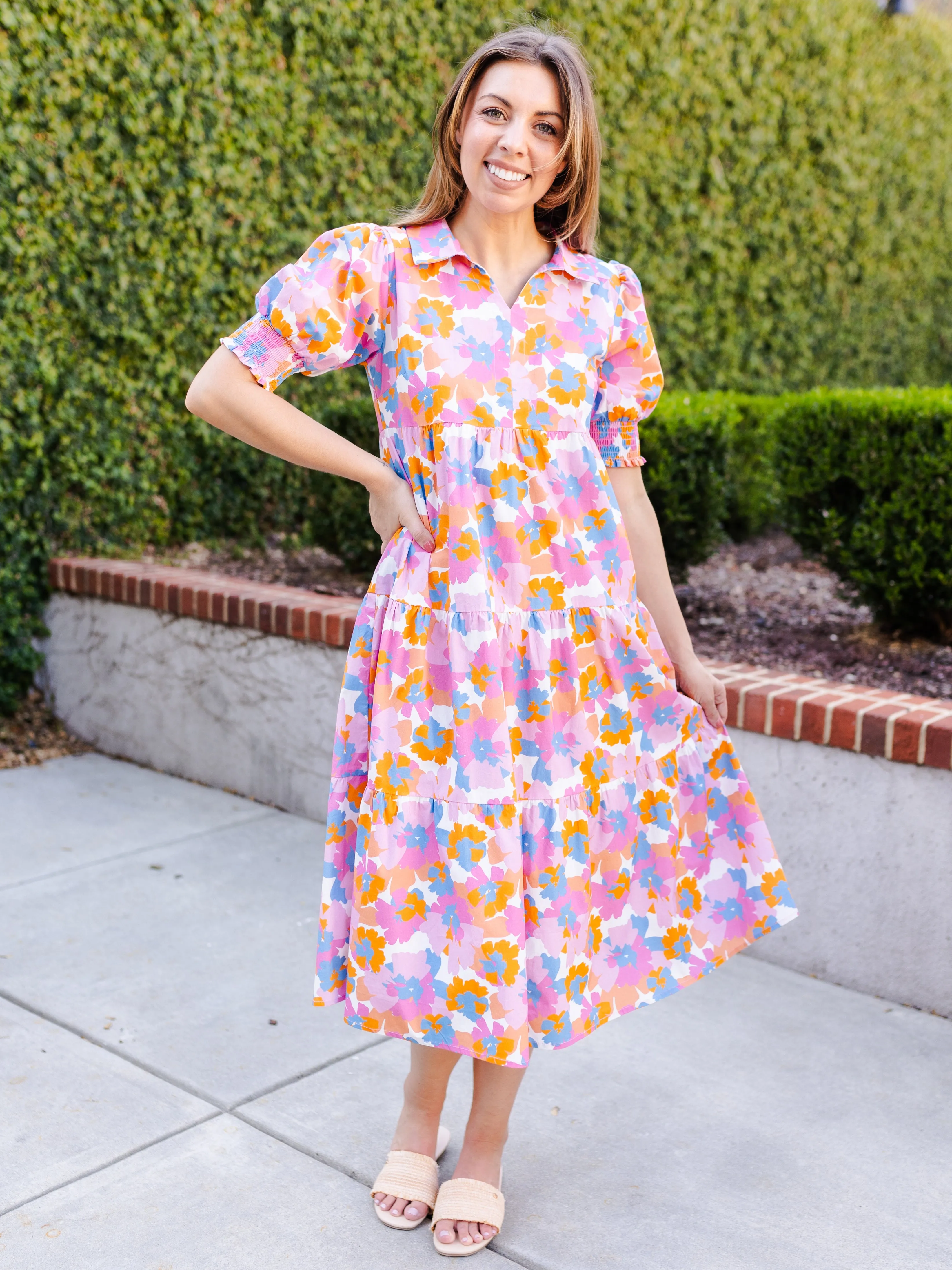 FINAL SALE - Molly Dress | Primrose Multi sold by Michelle McDowell