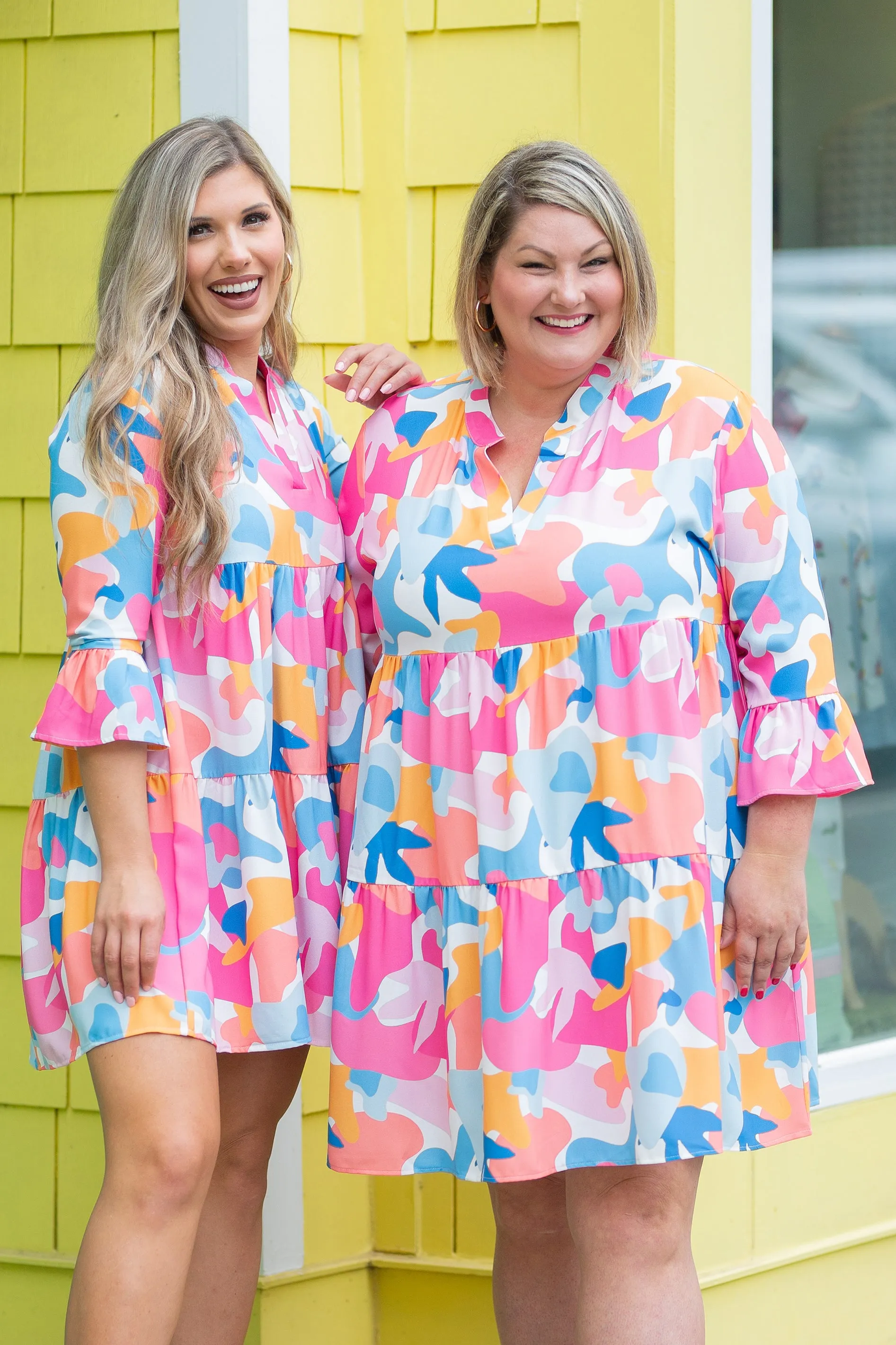 FINAL SALE - Morgan Dress | Oh Hello There Pink sold by Michelle McDowell product image thumbnail 4