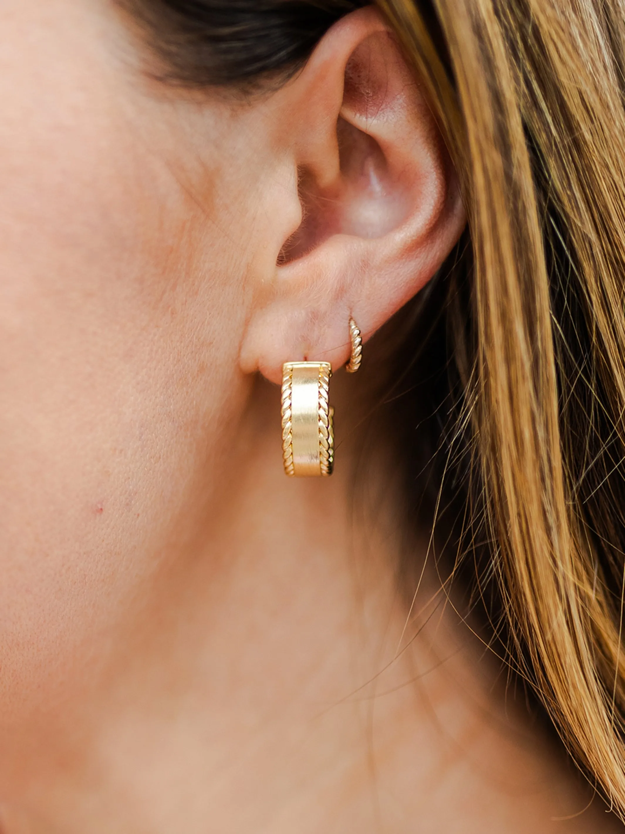 Skylar Hoop Earrings sold by Michelle McDowell