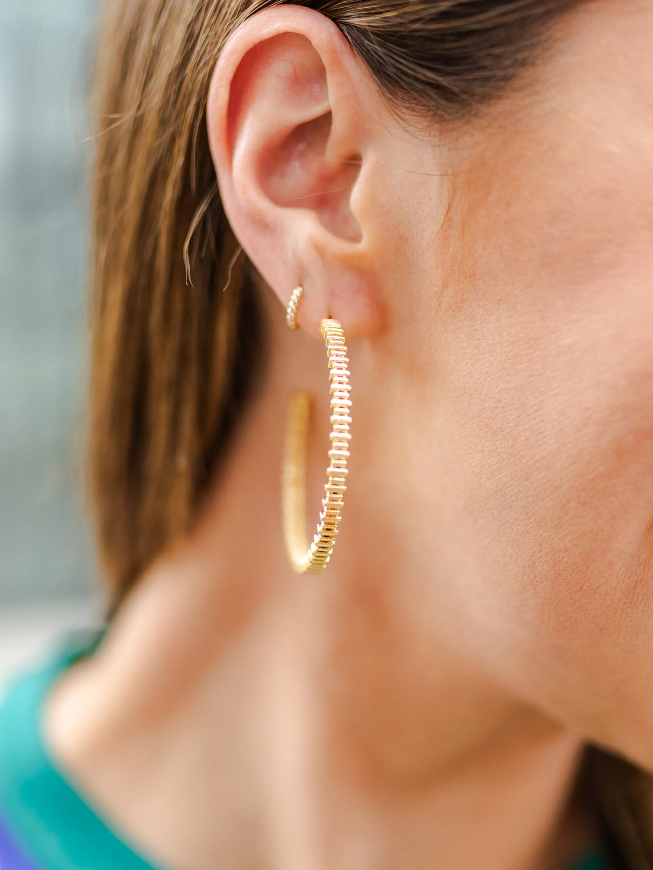 Aubrey Hoop Earrings sold by Michelle McDowell