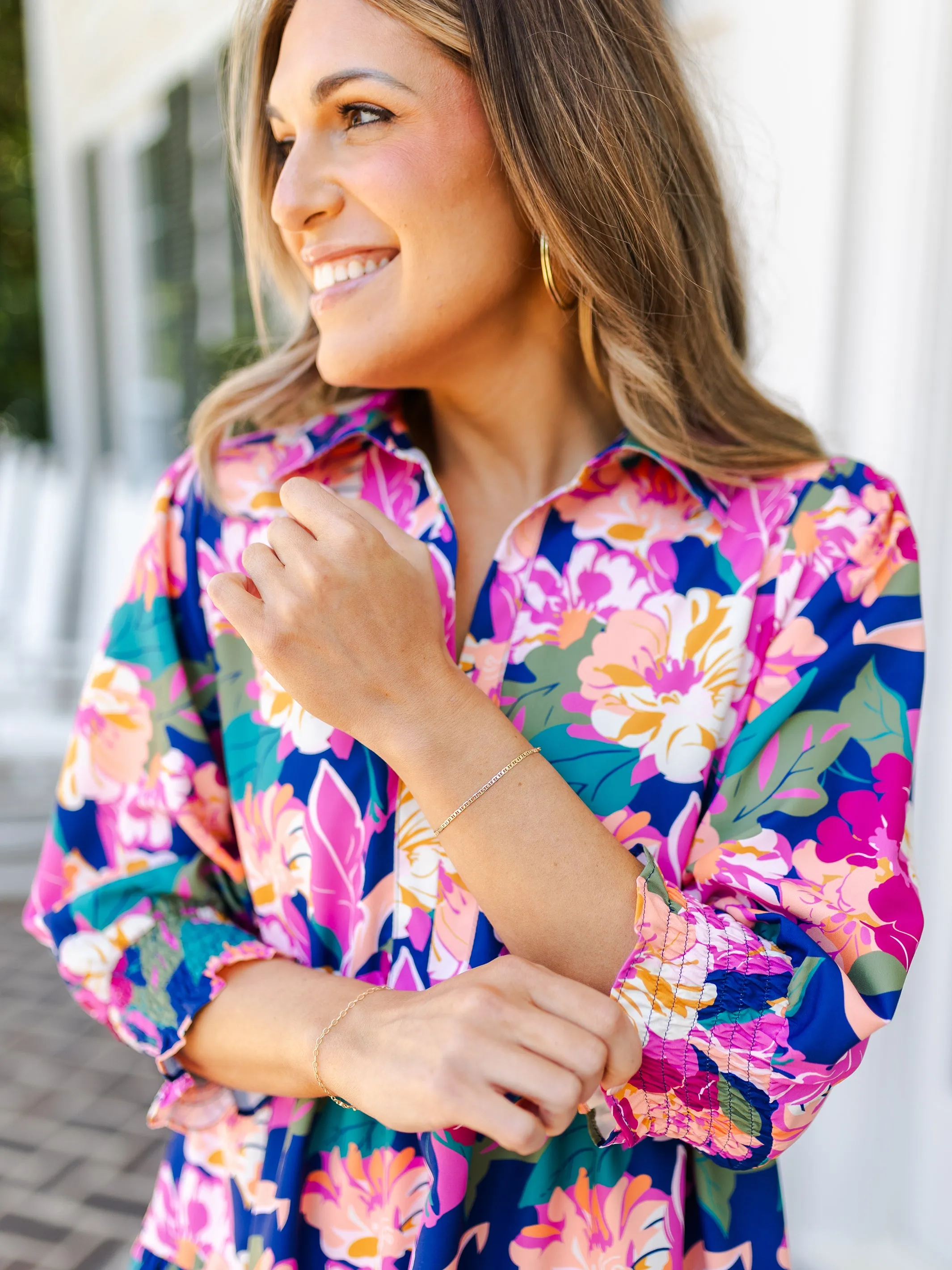 Eleanor Dress | Madly In Love Pink sold by Michelle McDowell product image thumbnail 3