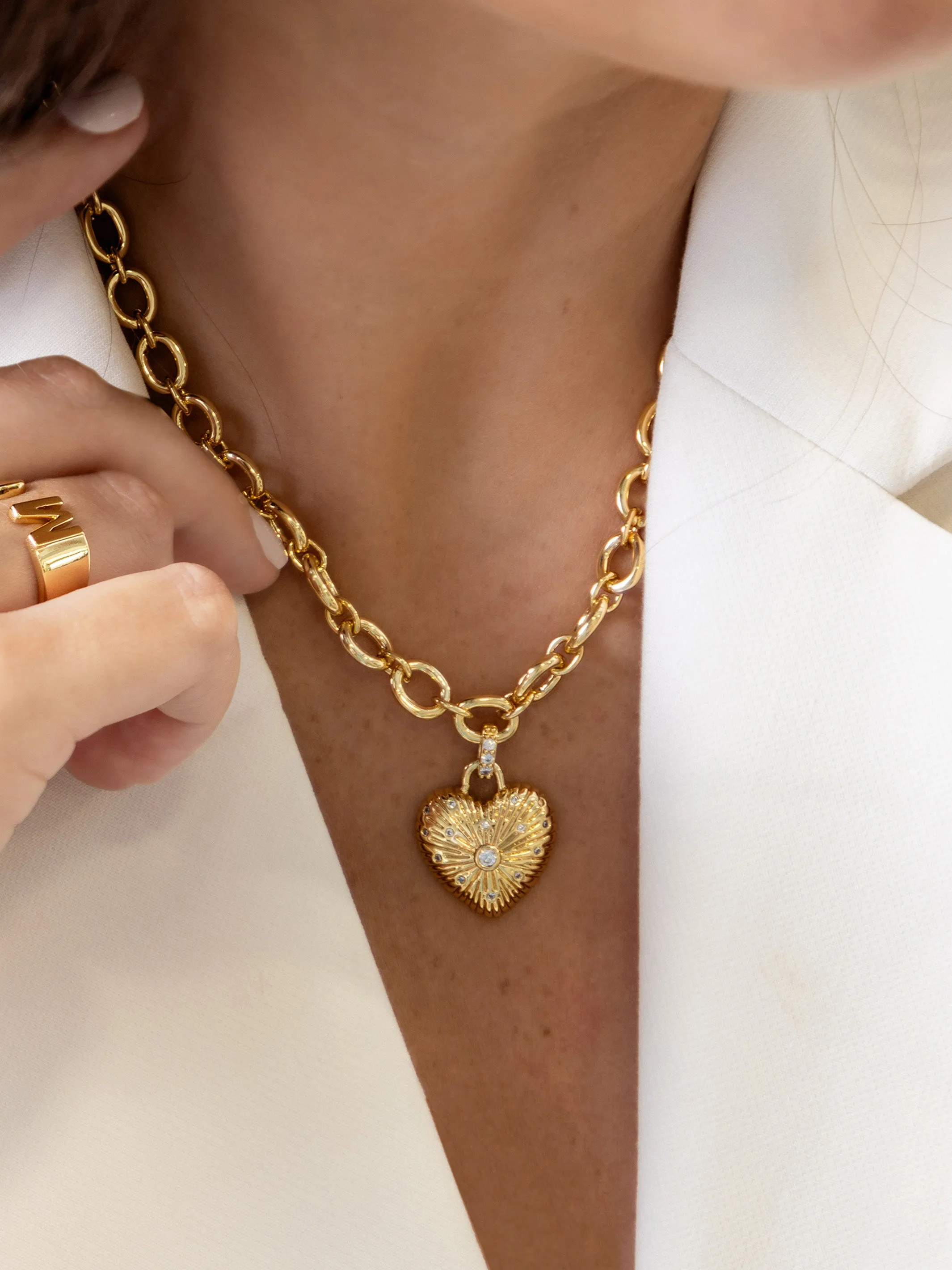 Hampton Heart Necklace sold by Michelle McDowell