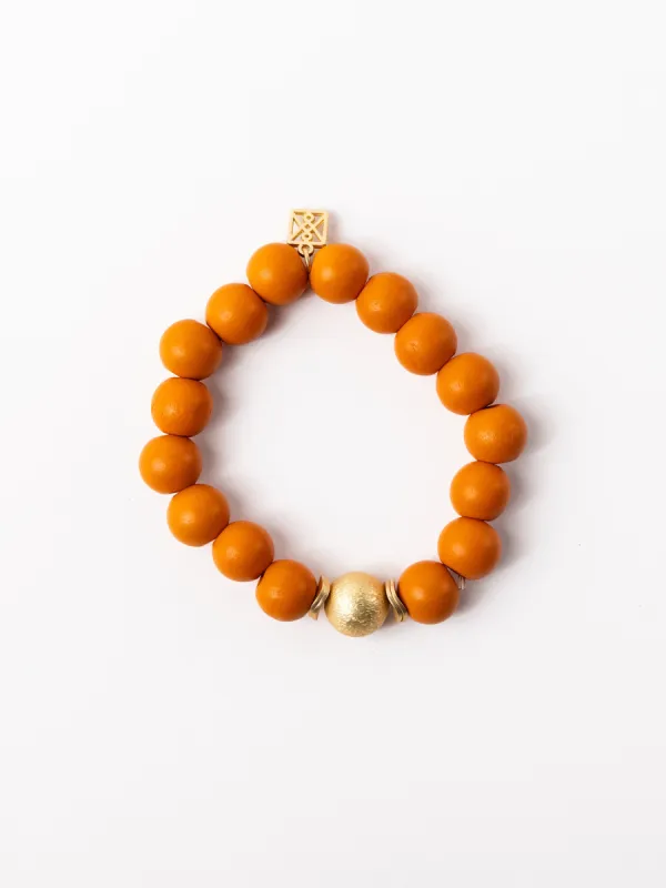 Ryden Bracelet | Orange sold by Michelle McDowell