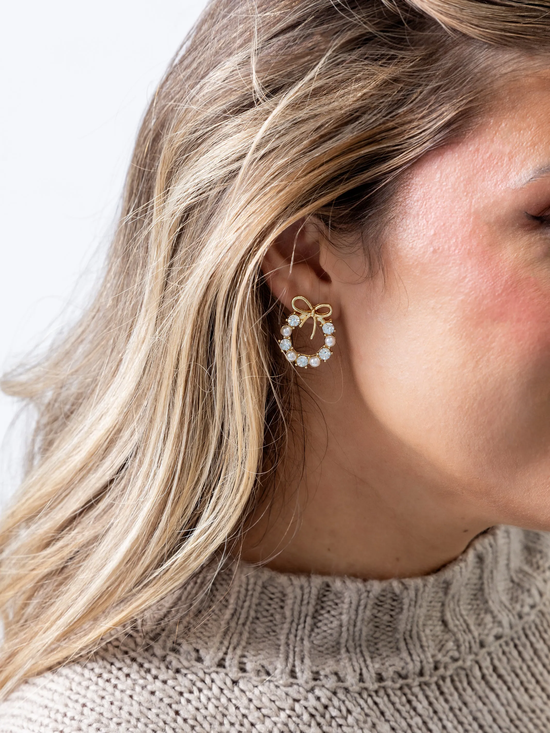 Wreath Earrings sold by Michelle McDowell product image thumbnail 3