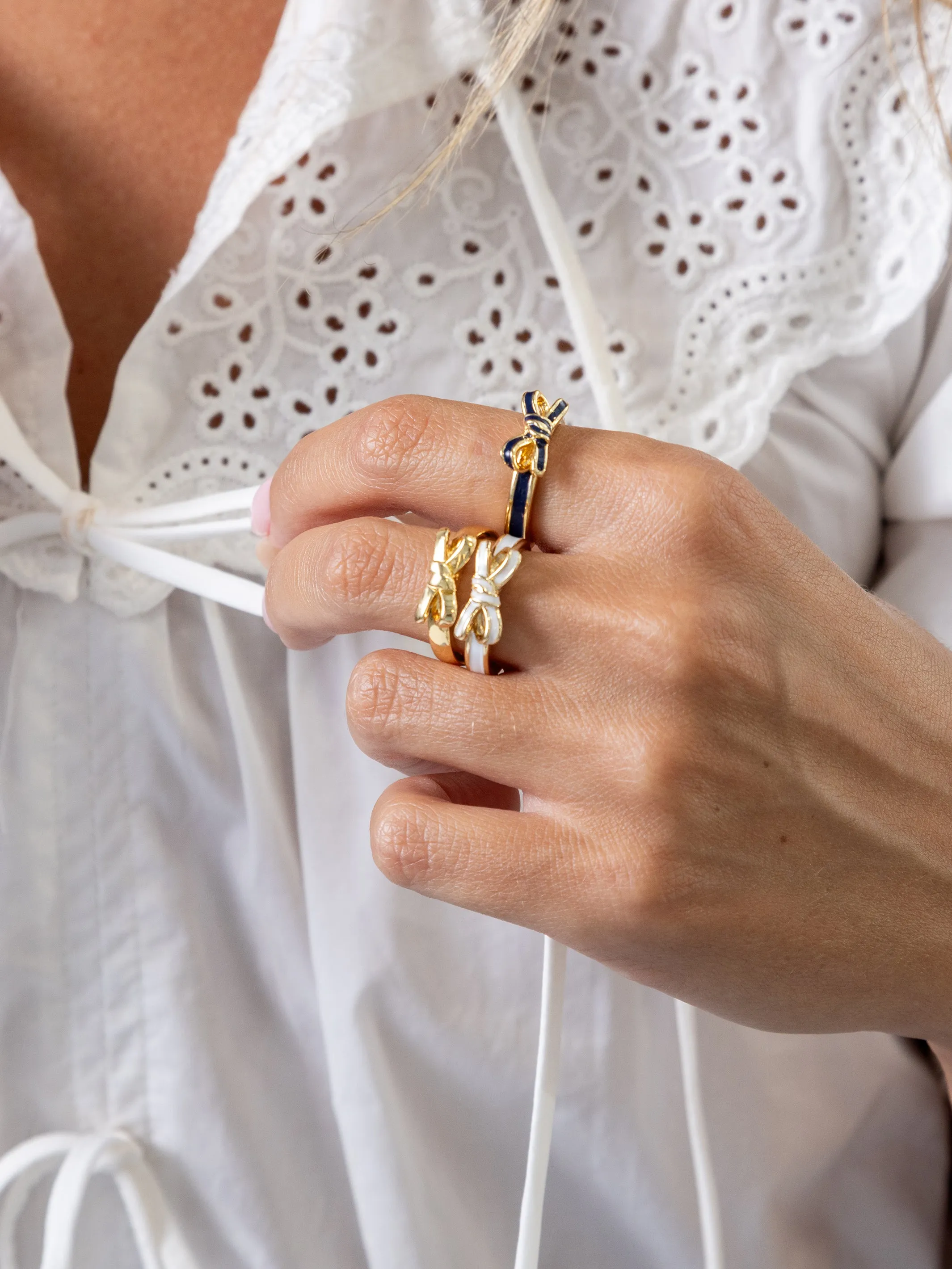 FINAL SALE - Bow Rings sold by Michelle McDowell