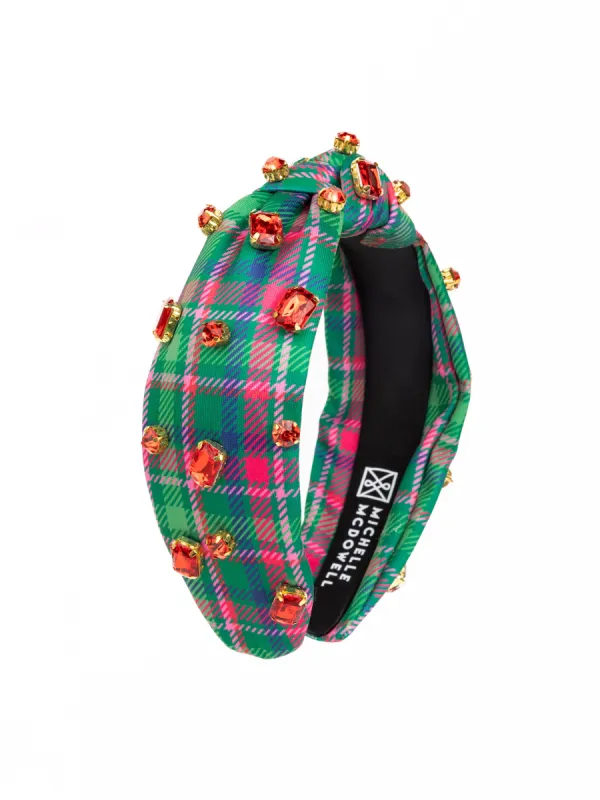 FINAL SALE - Samantha Headband | Plaid About You Green sold by Michelle McDowell