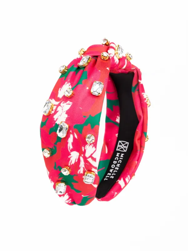 FINAL SALE - Samantha Headband | Pretty Poinsettias sold by Michelle McDowell