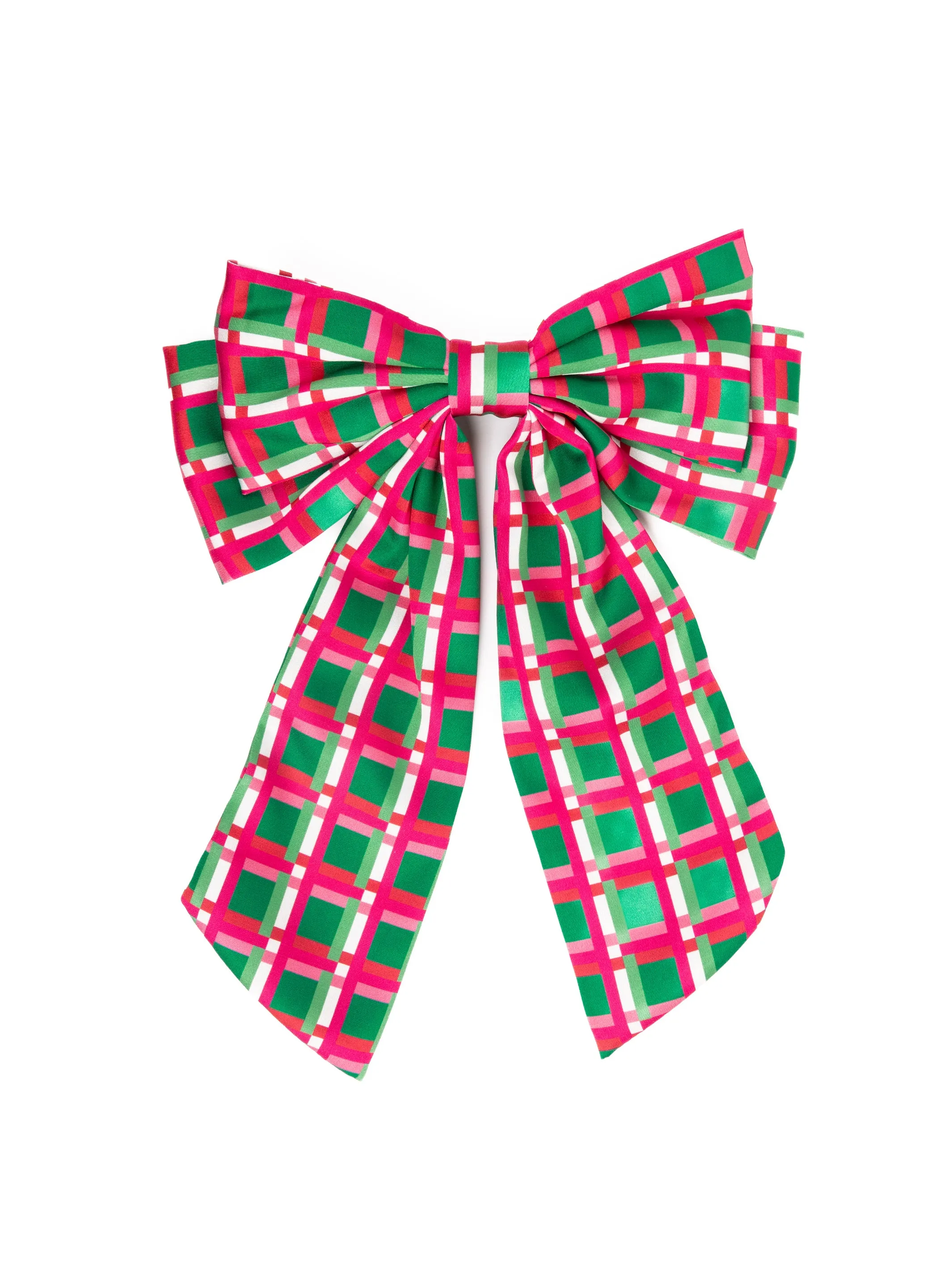 FINAL SALE - Mia Hair Bow | Alpine Line Green sold by Michelle McDowell product image thumbnail 2