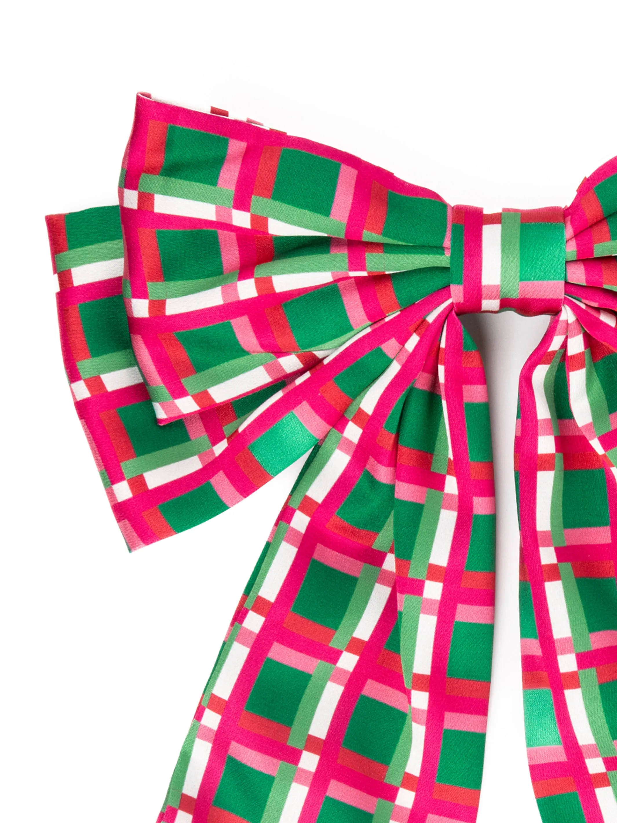 FINAL SALE - Mia Hair Bow | Alpine Line Green sold by Michelle McDowell product image thumbnail 3