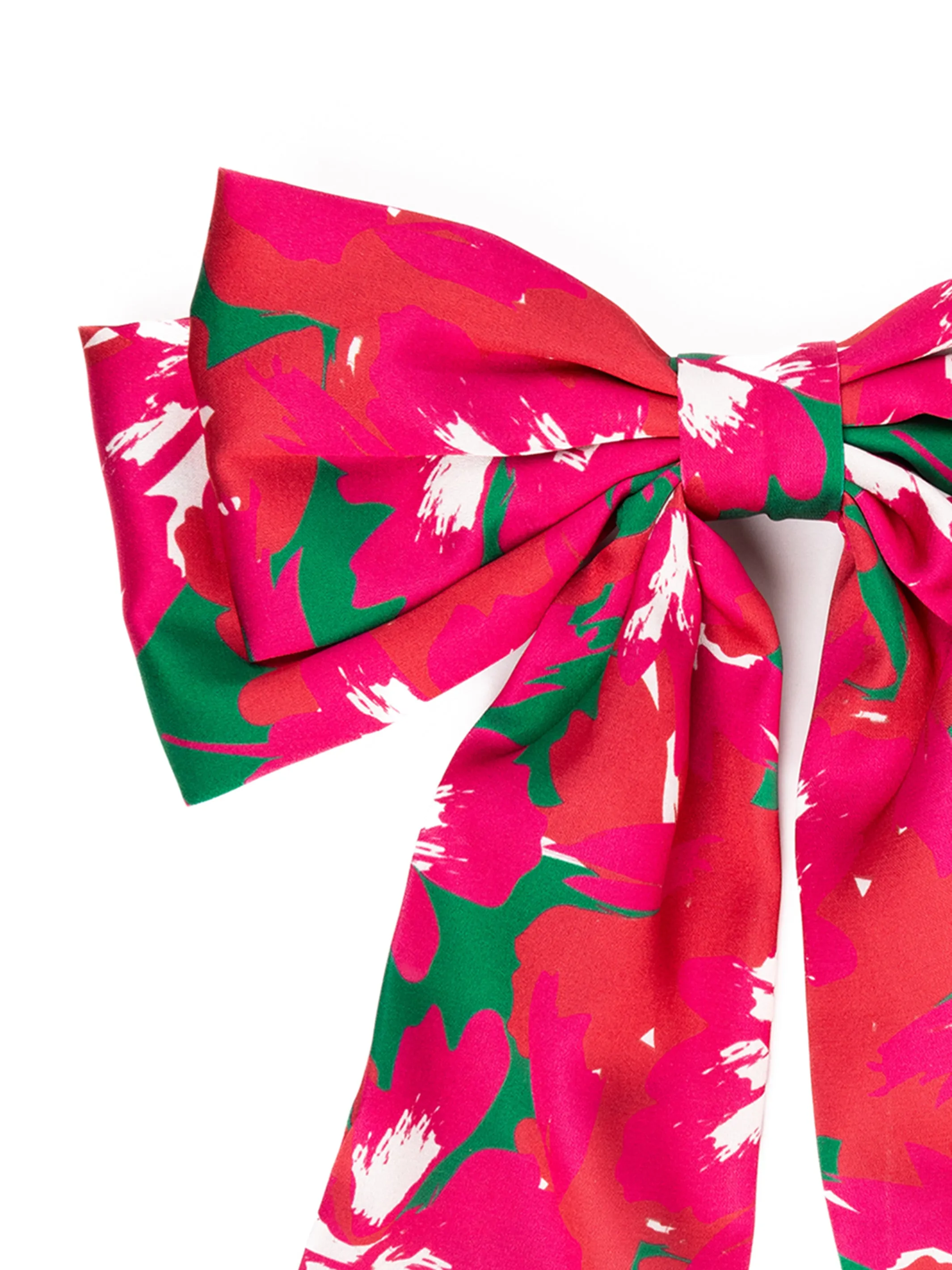 FINAL SALE - Mia Hair Bow | Pretty Poinsettias sold by Michelle McDowell product image thumbnail 3