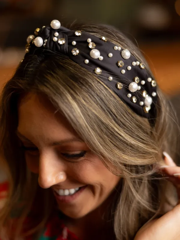 FINAL SALE - Charleigh Headband | Black made by Michelle McDowell