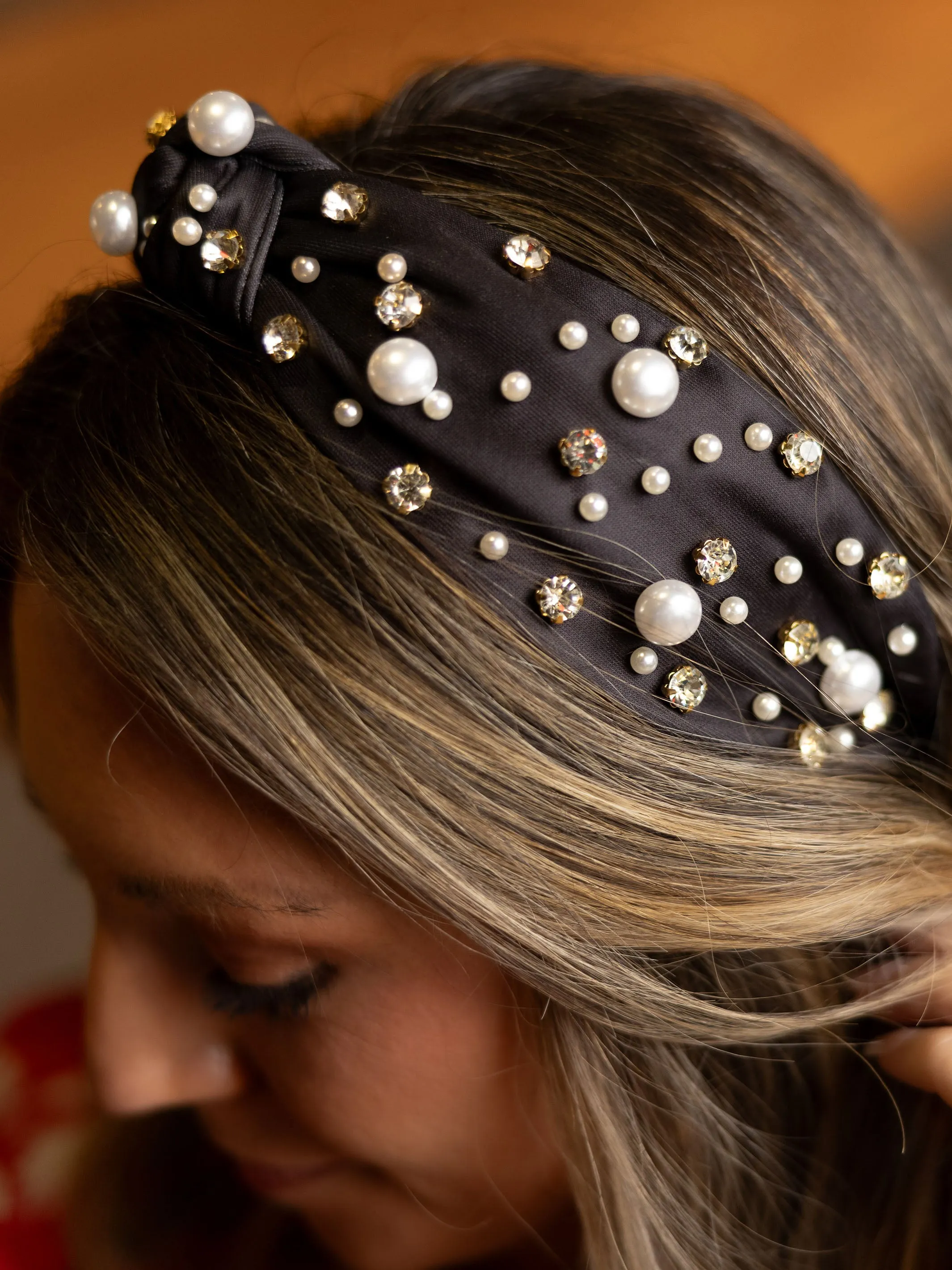 FINAL SALE - Charleigh Headband | Black sold by Michelle McDowell product image thumbnail 4