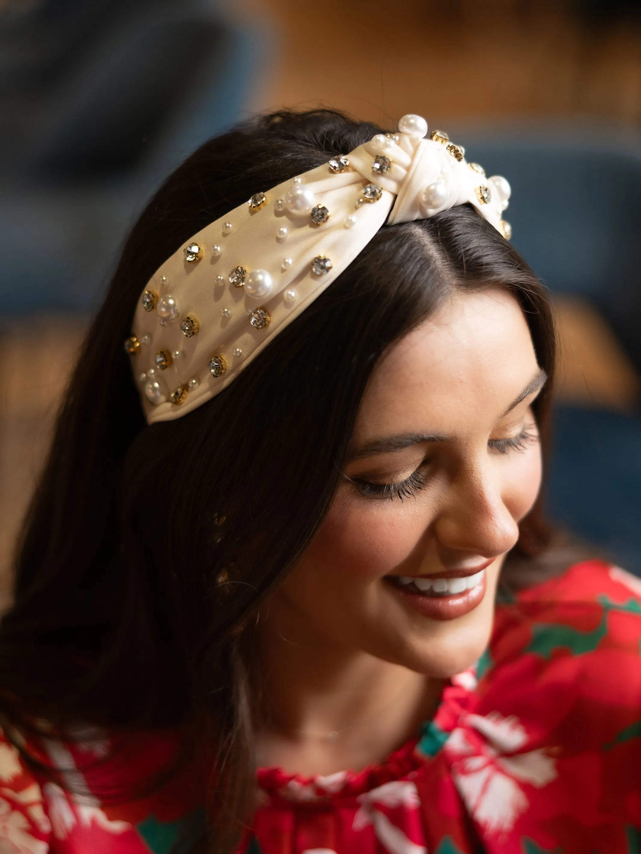 Charleigh Headband | Ivory sold by Michelle McDowell product image thumbnail 4