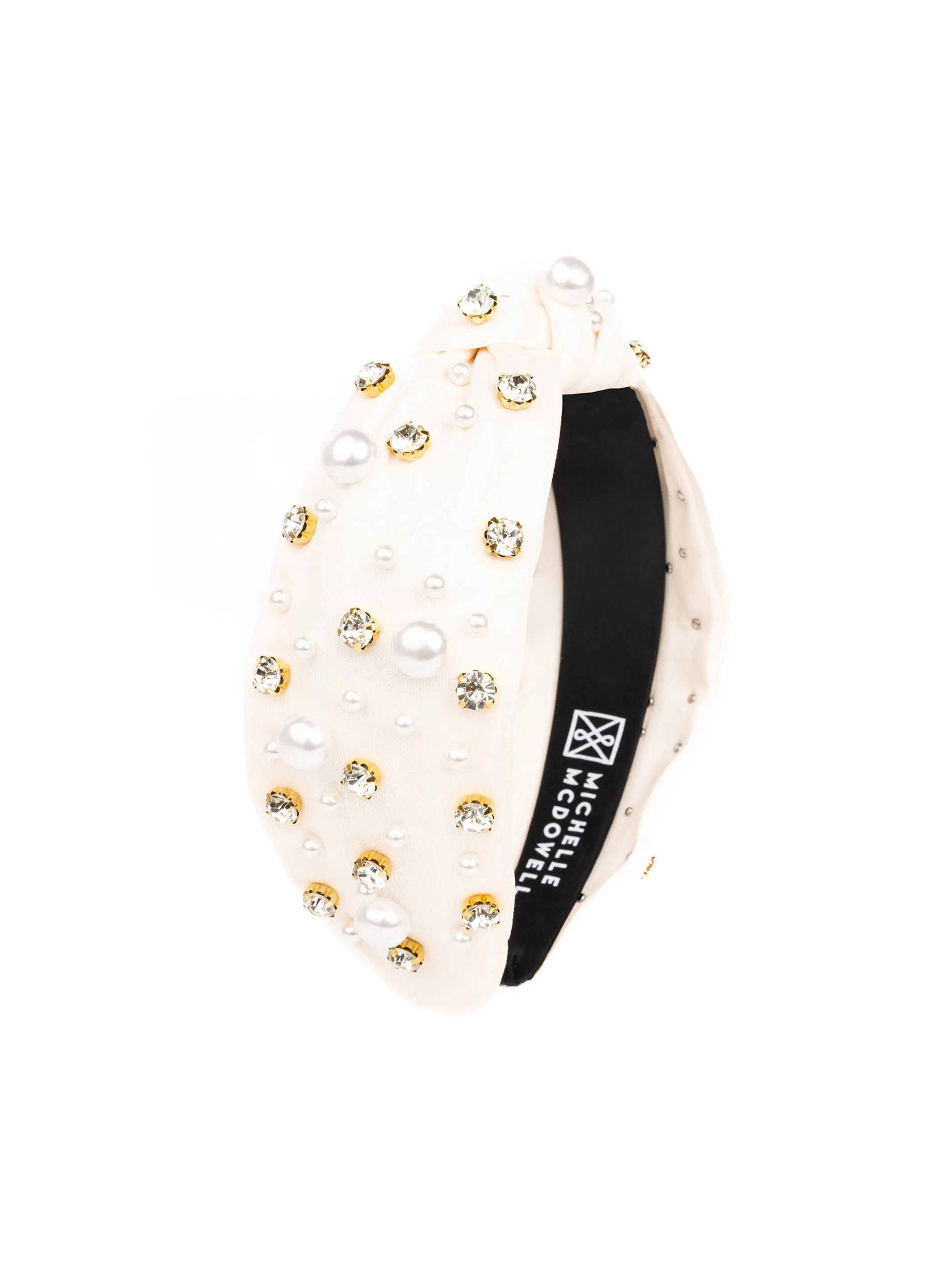 Charleigh Headband | Ivory sold by Michelle McDowell product image thumbnail 2