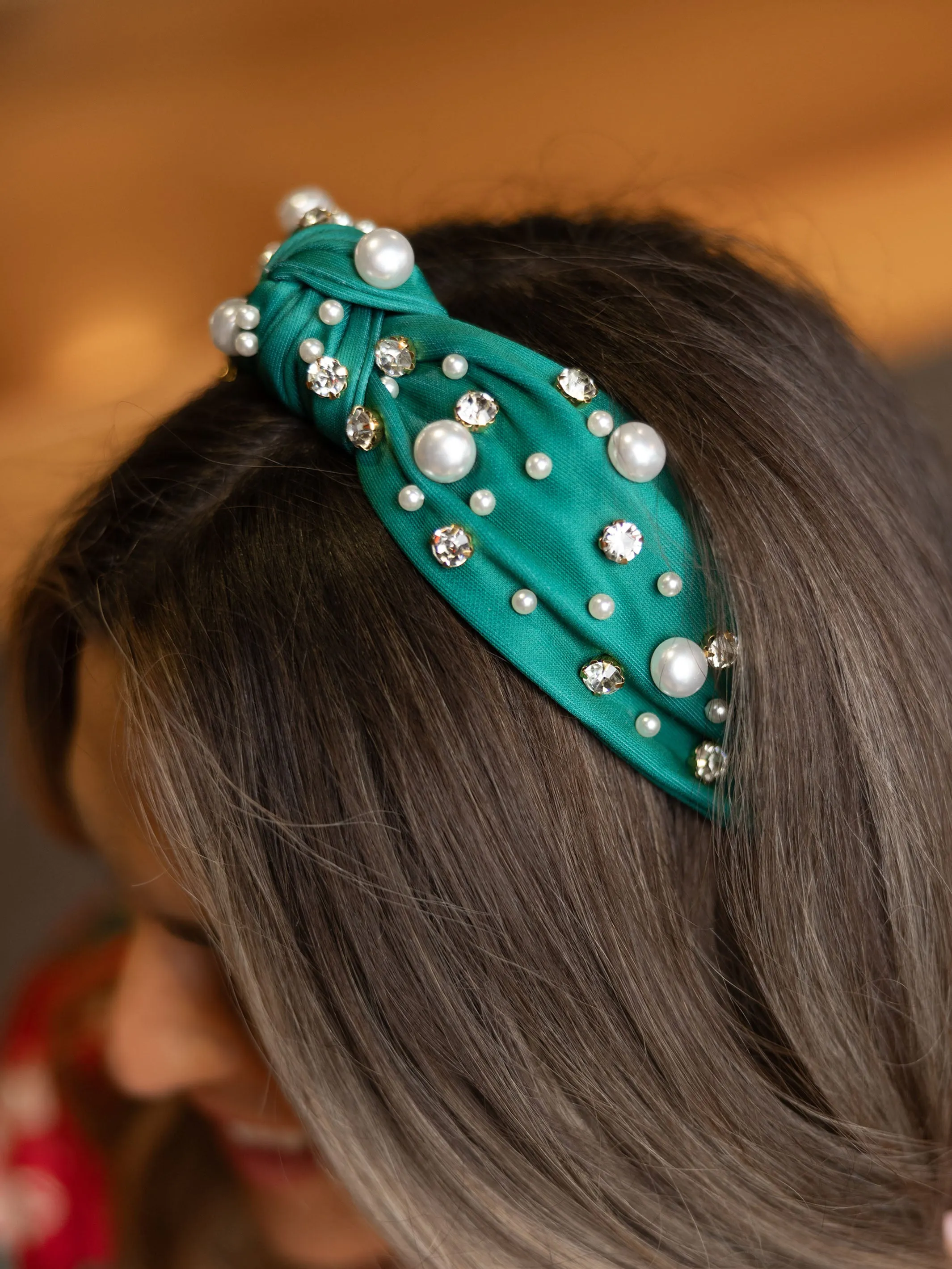 Charleigh Headband | Forest sold by Michelle McDowell product image thumbnail 5
