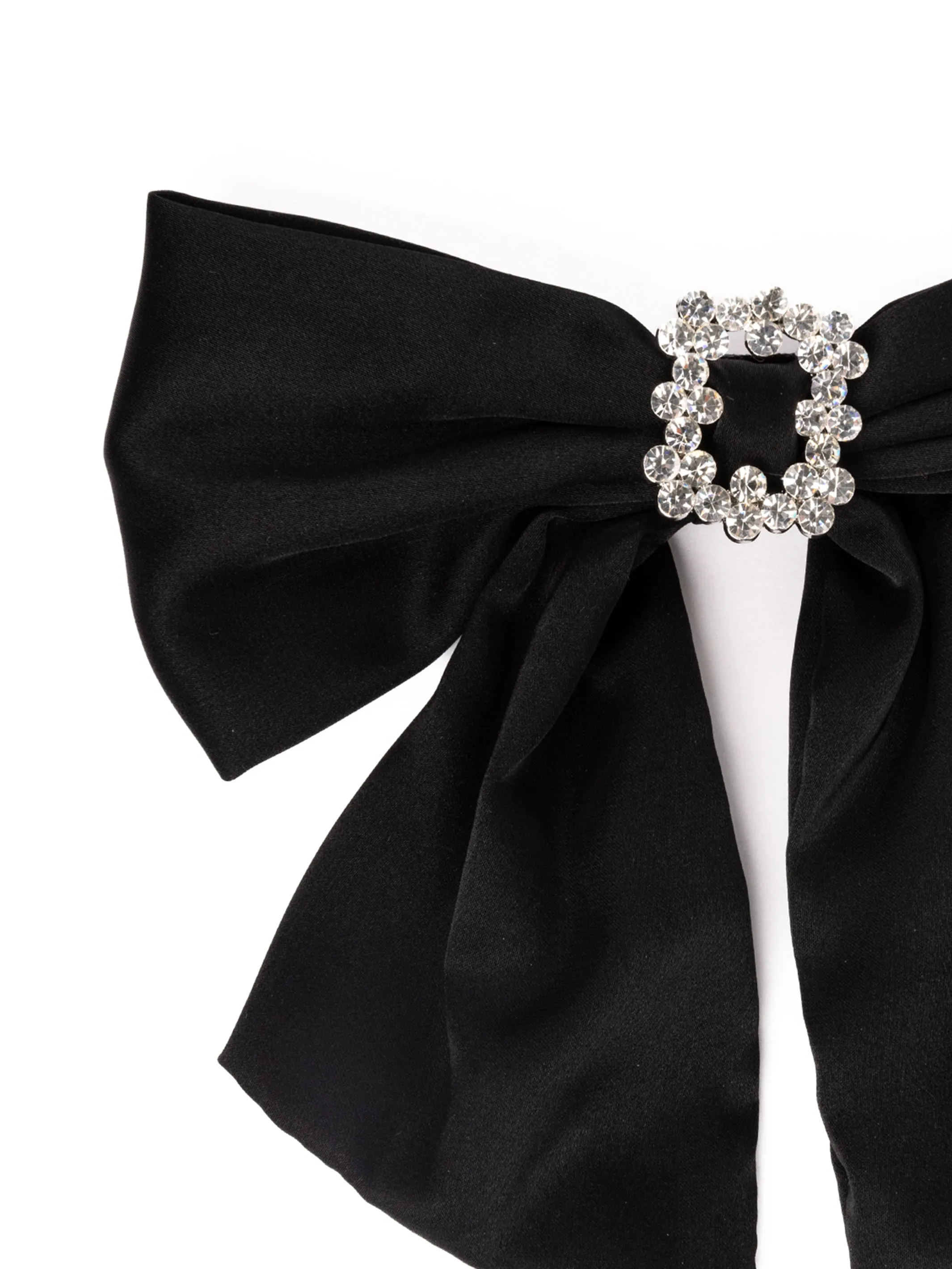 FINAL SALE - Emilie Hair Bow | Black sold by Michelle McDowell product image thumbnail 3