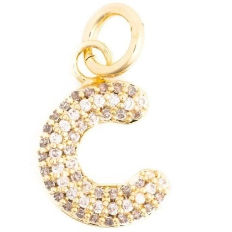 Thea Initial Charms | Courtney sold by Michelle McDowell product image thumbnail 3