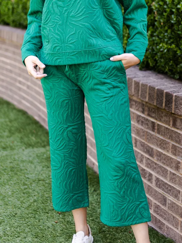 Lula Pants | Pine Floral sold by Michelle McDowell