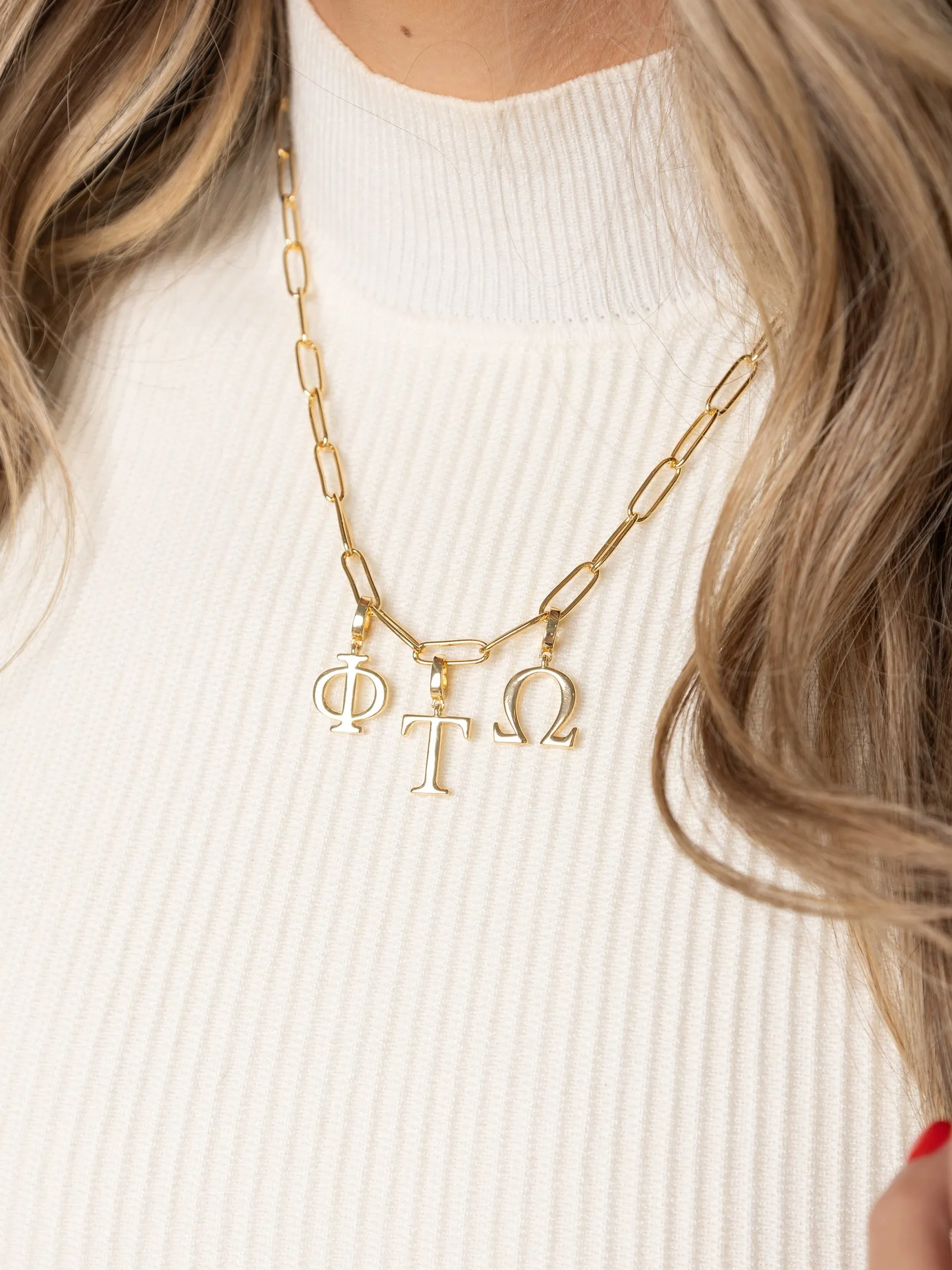 Sophie Charms | Greek Letter sold by Michelle McDowell