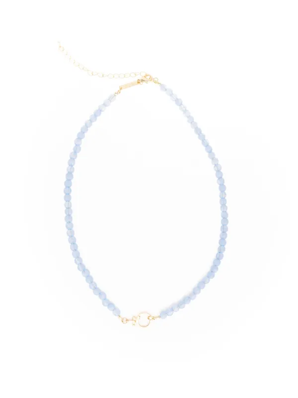 Thea Beaded Necklace | Sky sold by Michelle McDowell
