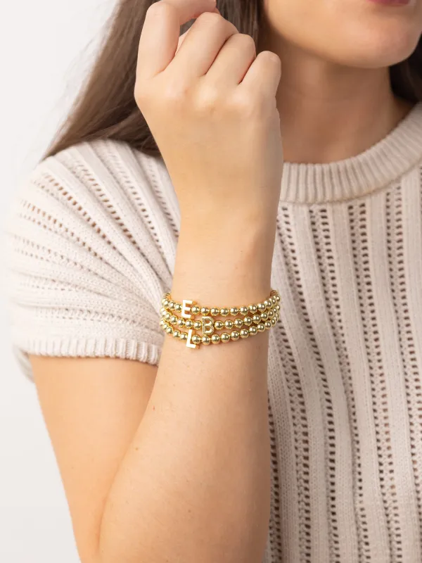 Meredith Initial Bracelets sold by Michelle McDowell